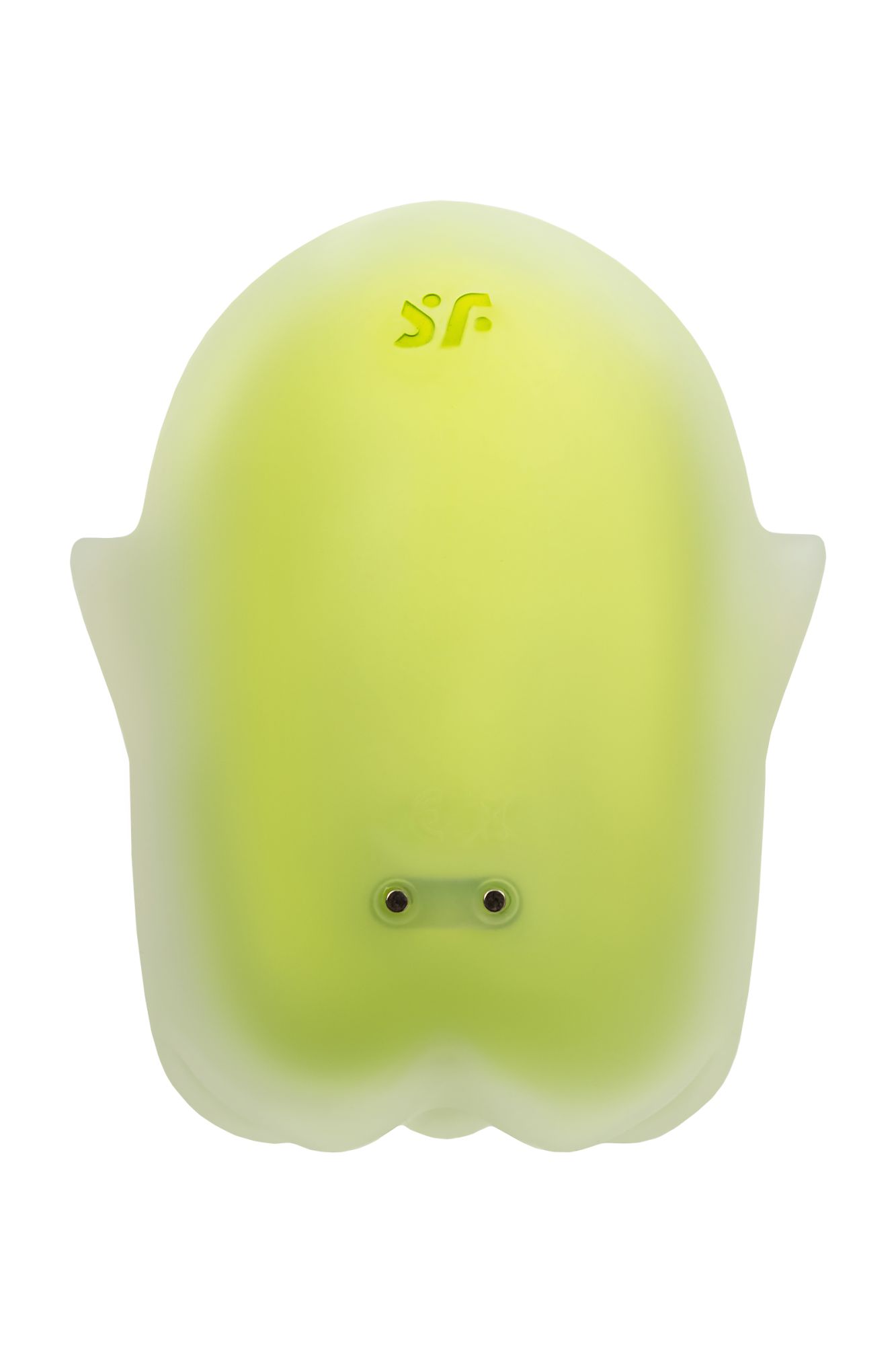 вакуум-волновой бесконтактный стимулятор клитора satisfyer glowing ghost, силикон, желтый, 8,4 см в Севастополе