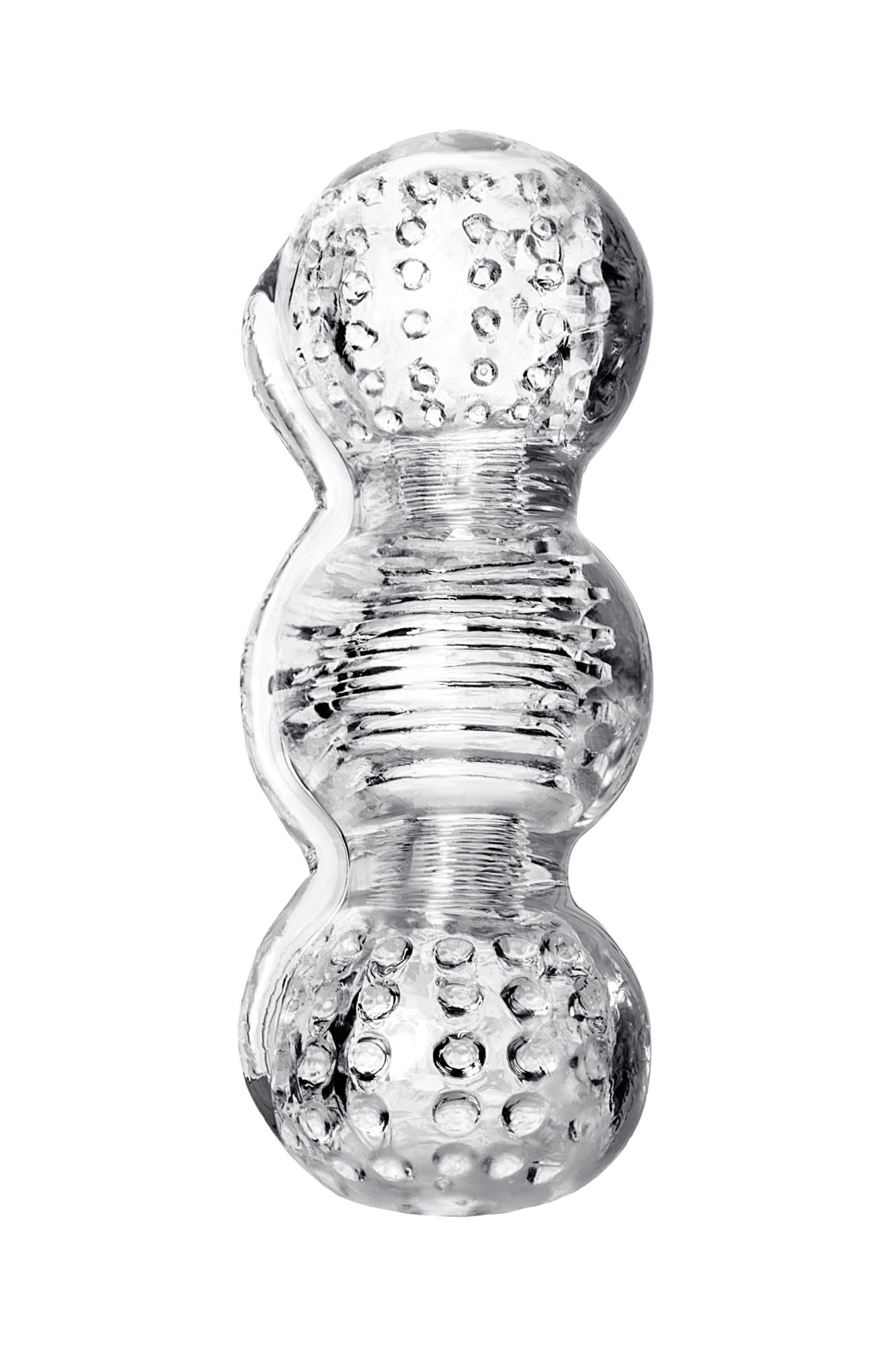 мастурбатор нереалистичный lingam by toyfa rashmi, tpe, прозрачный, 15,5 см в Севастополе