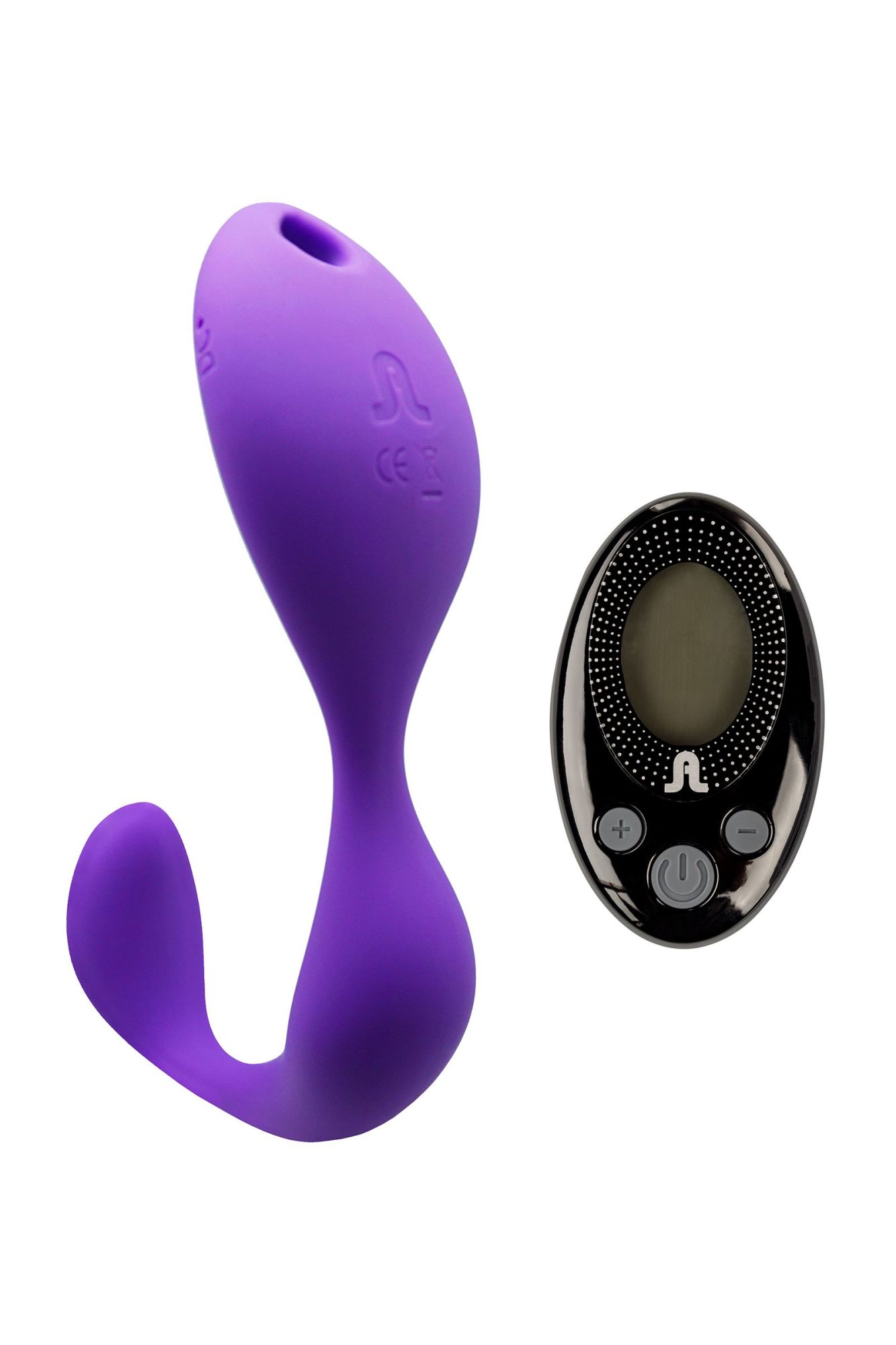 вибромассажер adrien lastic mr. hook, силикон, фиолетовый, 12 см в Севастополе