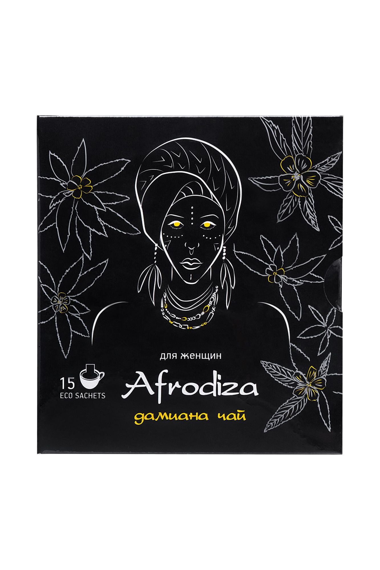 чай afrodiza, «дамиана чай», 75 г, 15 шт в Севастополе