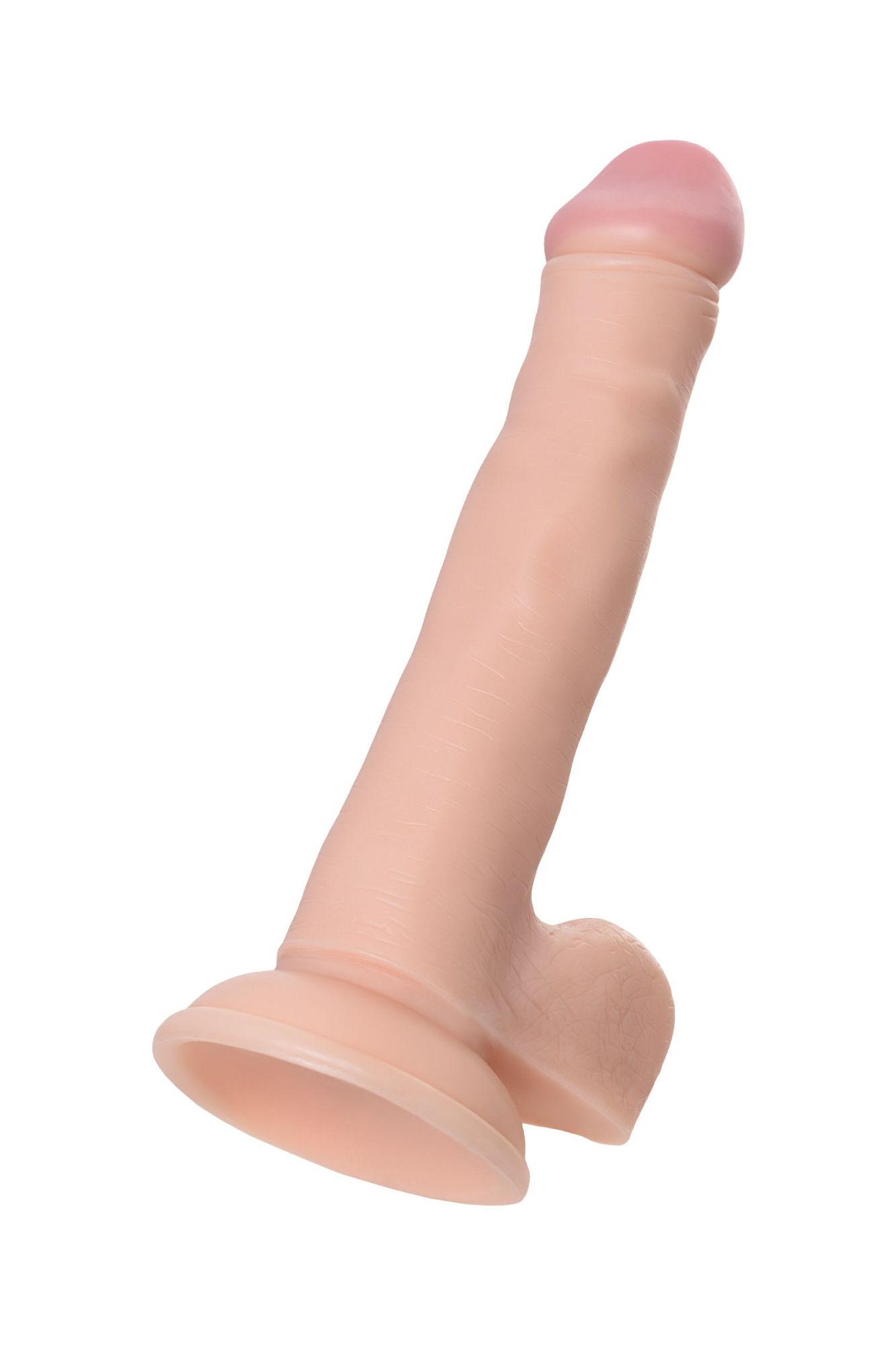 реалистичный фаллоимитатор toyfa realstick nude, pvc, телесный, 22,5 см в Севастополе
