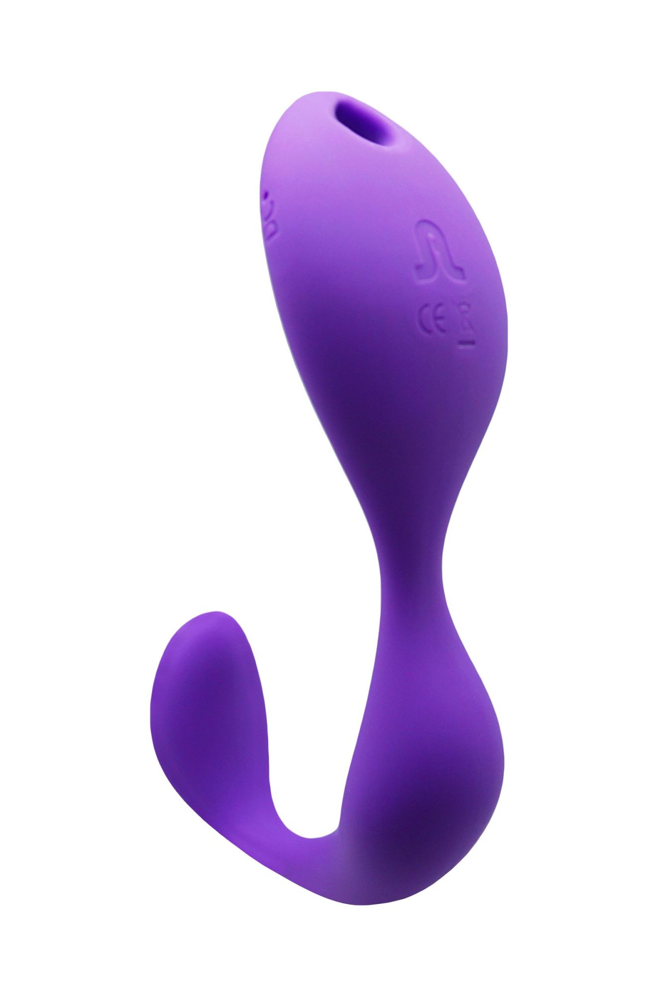 вибромассажер adrien lastic mr. hook, силикон, фиолетовый, 12 см в Севастополе