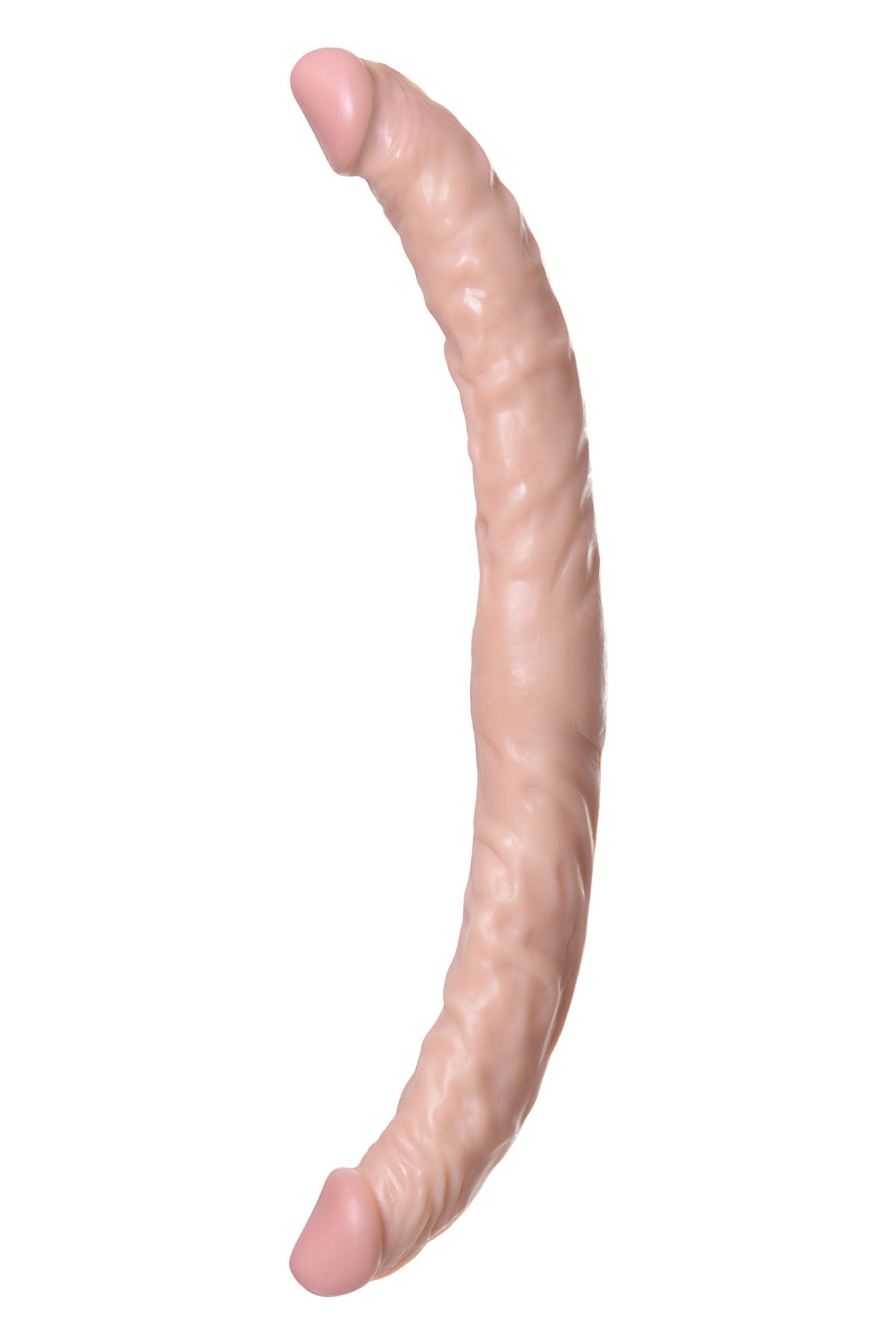 двусторонний фаллоимитатор toyfa realstick nude реалистичный, pvc, телесный, 42,5 см в Севастополе