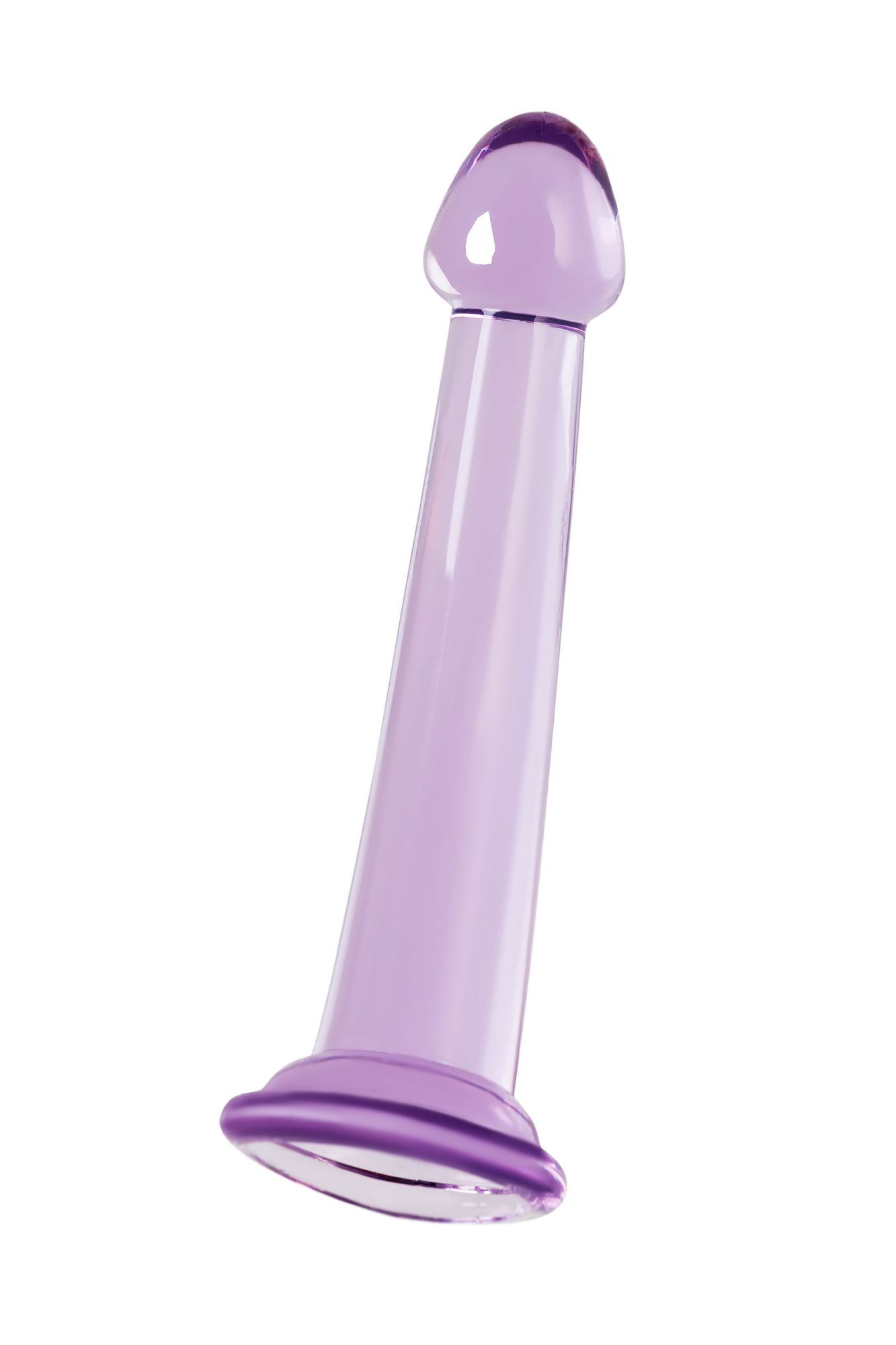 нереалистичный фаллоимитатор jelly dildo s toyfa basic, tpe, фиолетовый, 15,5 см в Севастополе