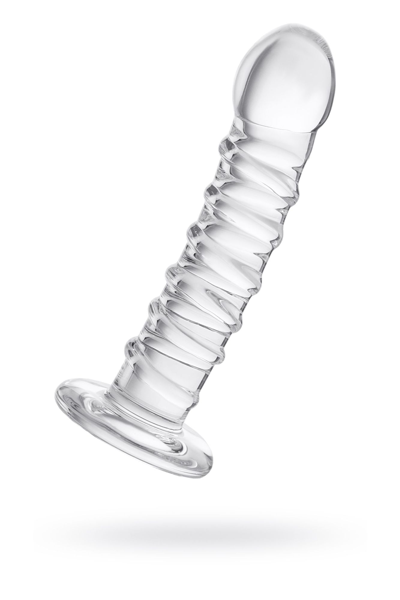 нереалистичный фаллоимитатор sexus glass, стекло, прозрачный, 16 см в Севастополе