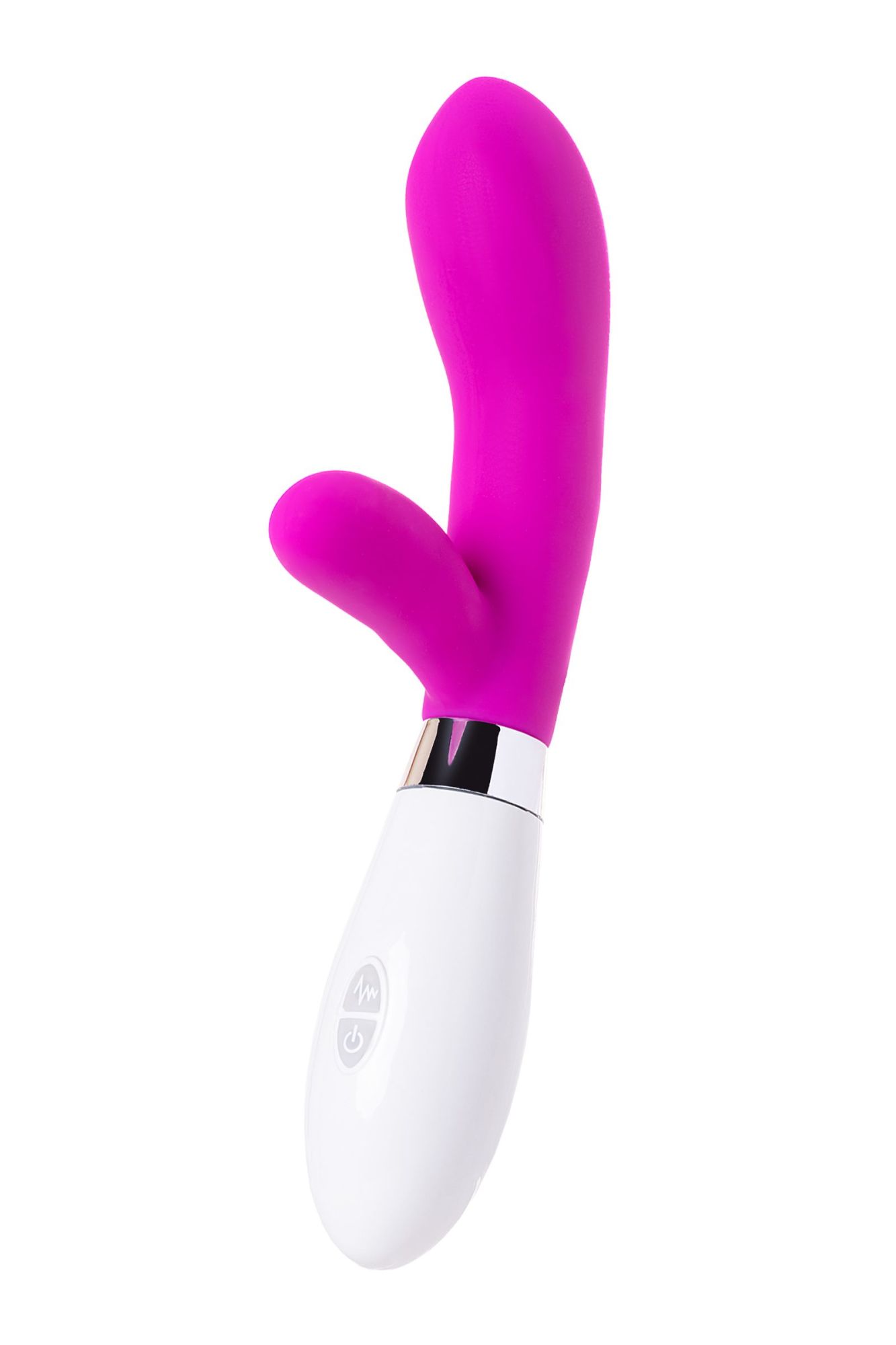 вибратор с клиторальным стимулятором toyfa a-toys mady, силикон, розовый, 20,4 см в Севастополе