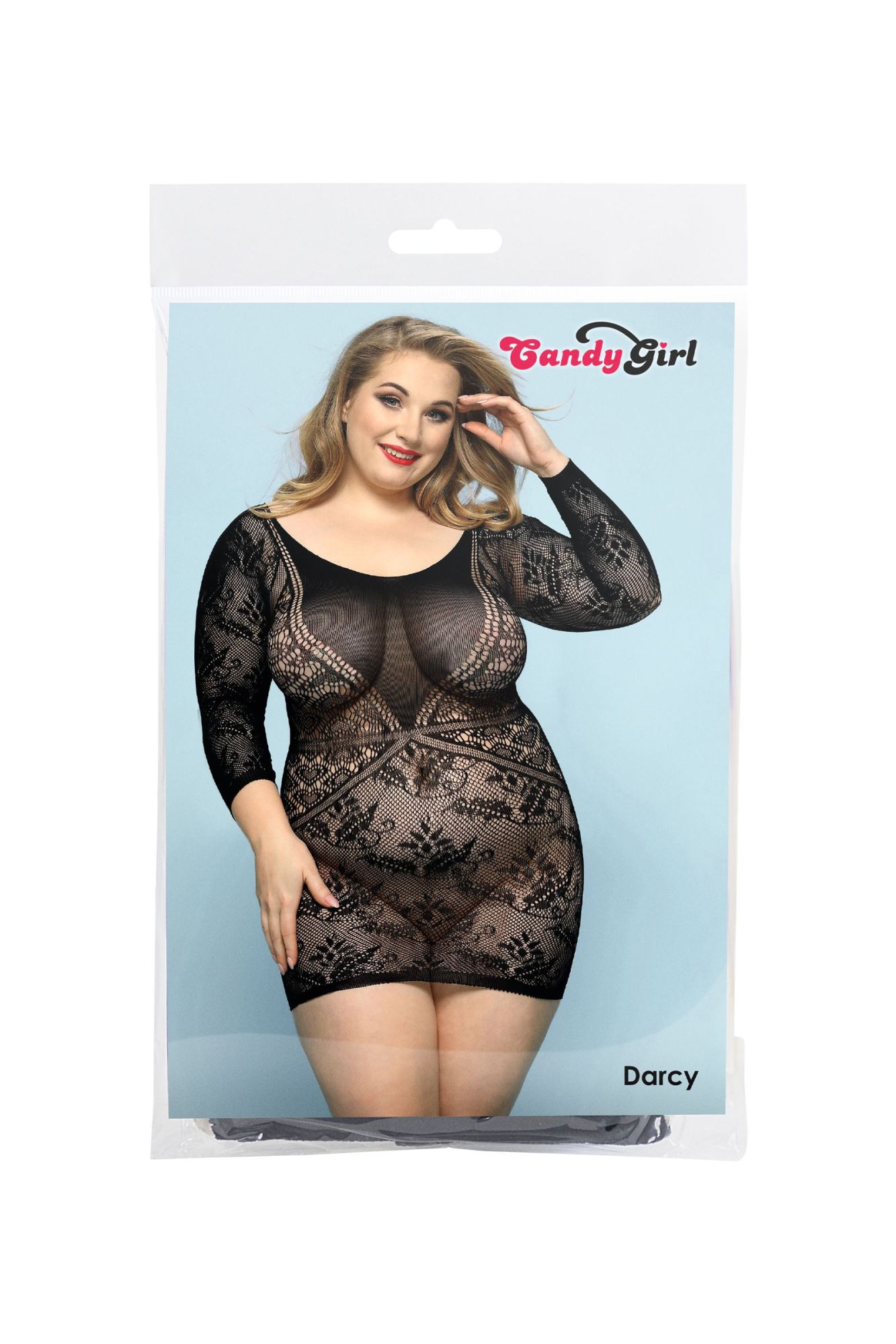 Эротическое платье candy girl darcy черное, 2xl в Севастополе