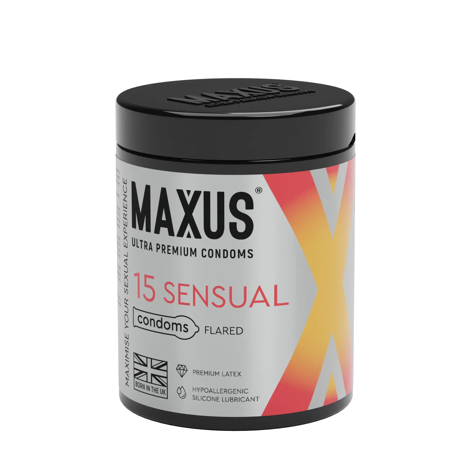 Презервативы MAXUS Sensual 15шт. гладкие X-Edition в Севастополе