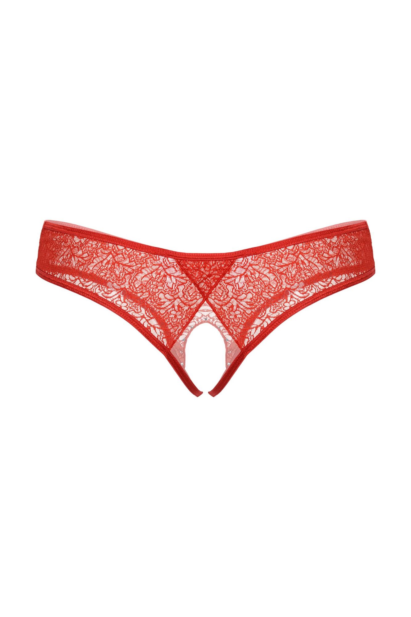 Эротическое трусики открытые softline collection, красный, m/l в Севастополе