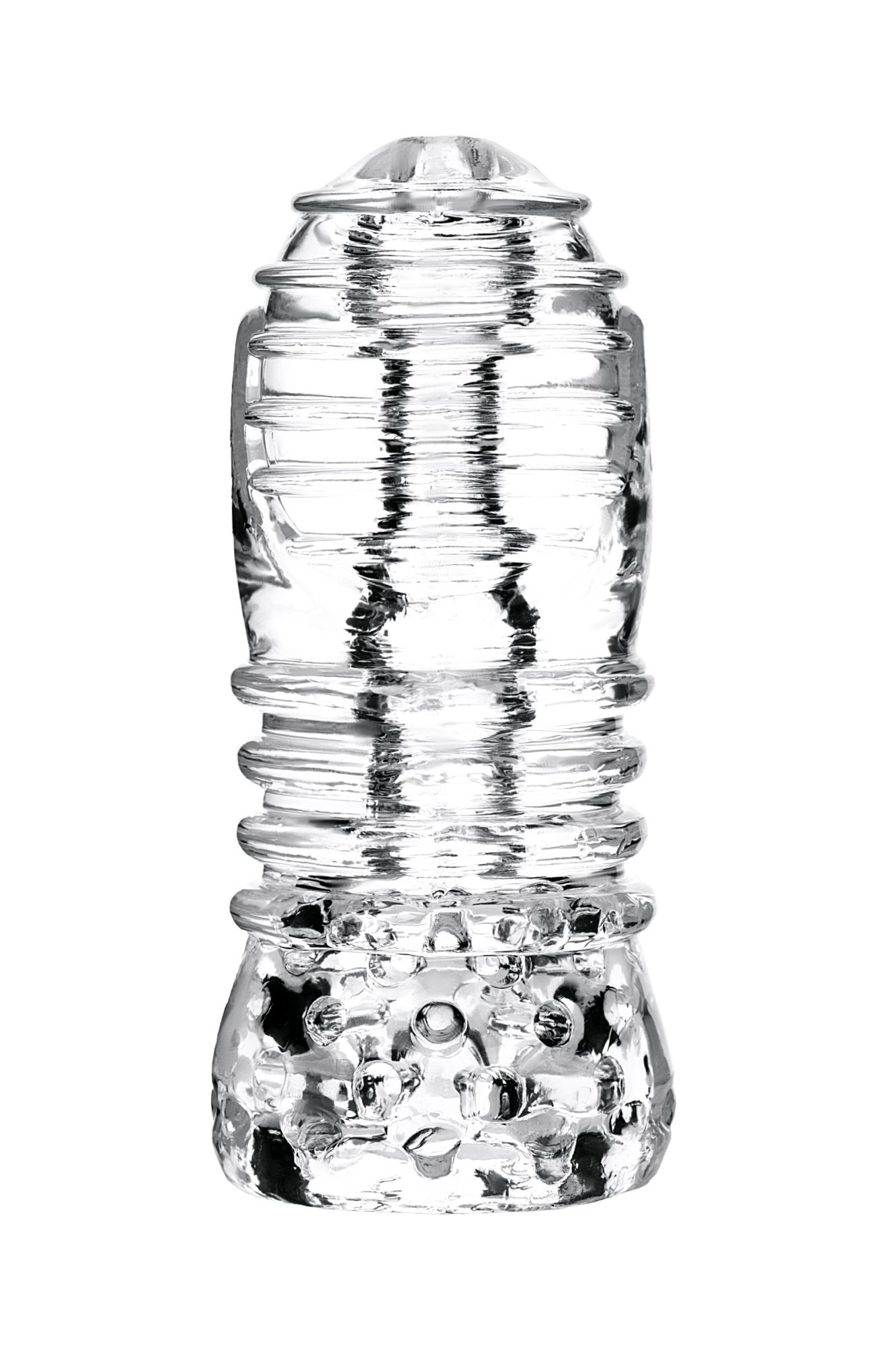 мастурбатор нереалистичный lingam by toyfa savitri, tpe, прозрачный, 14 см в Севастополе
