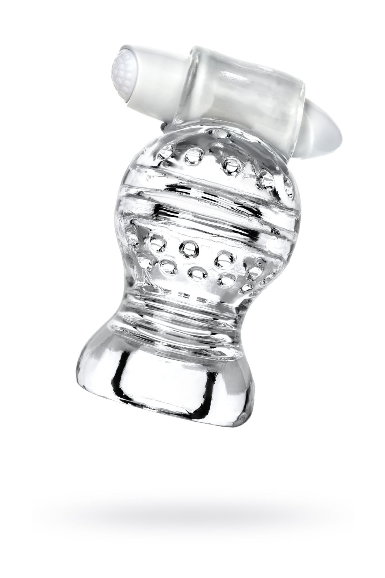 мастурбатор нереалистичный lingam by toyfa  shakti, tpe, прозрачный, 9 см в Севастополе