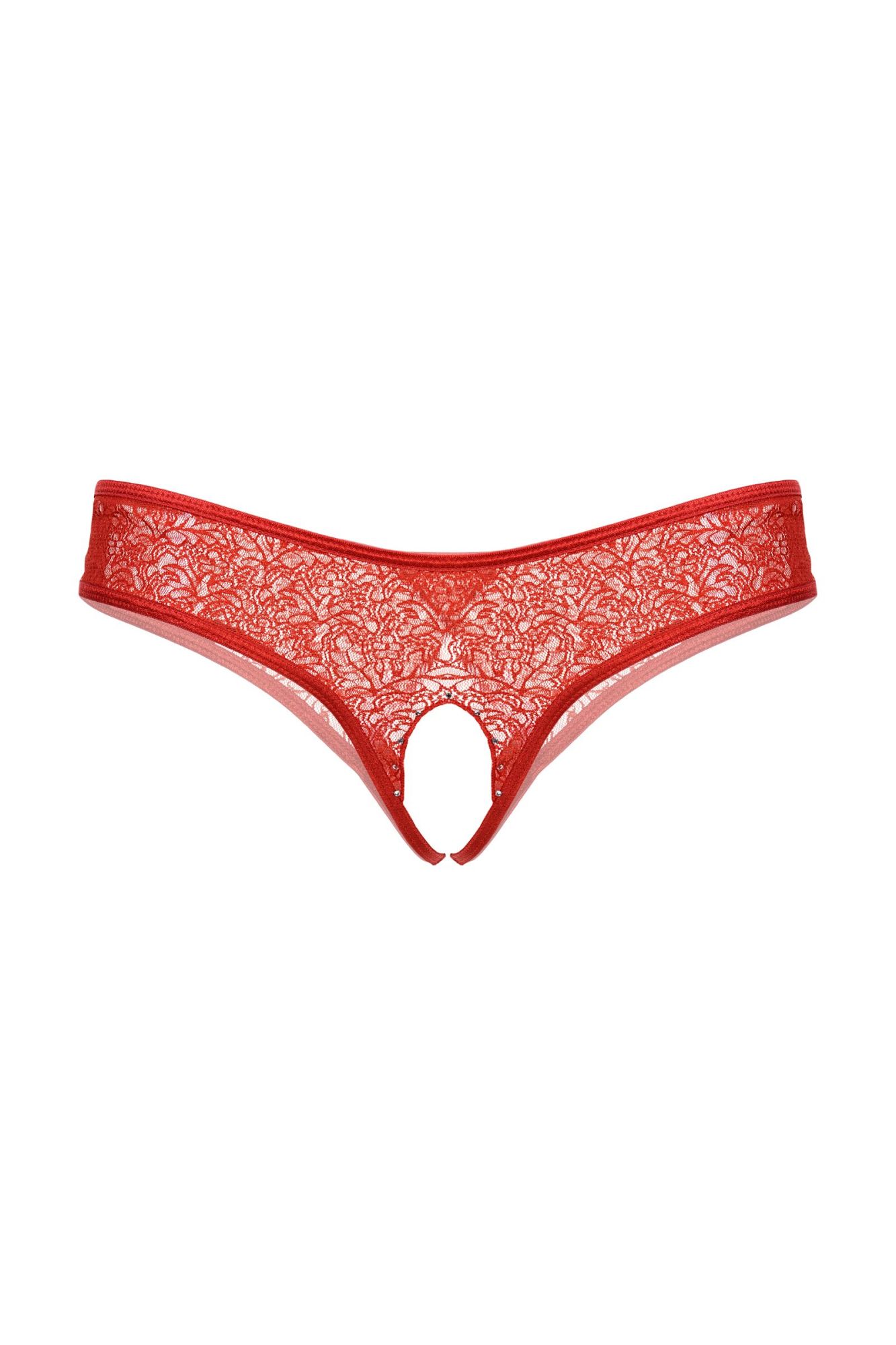 Эротическое трусики открытые softline collection, красный, m/l в Севастополе