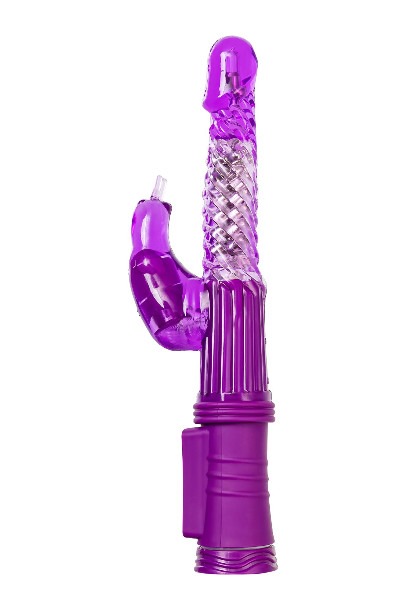 вибратор с клиторальным стимулятором toyfa a-toys high-tech fantasy, tpr, фиолетовый, 24 см в Севастополе
