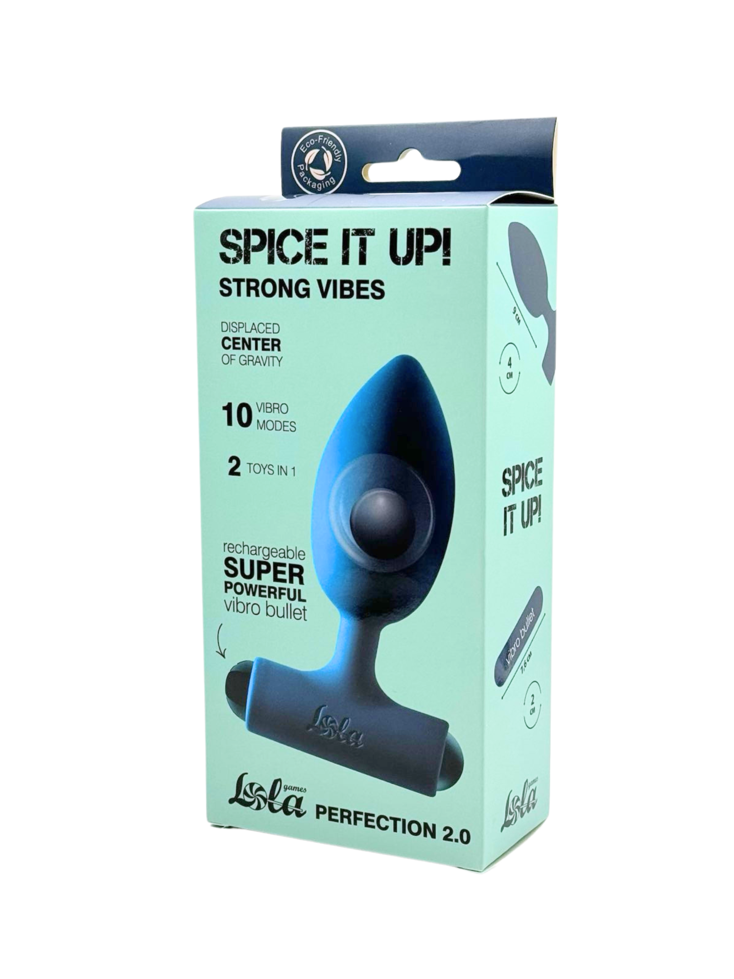 анальная пробка с перезаряжаемой вибропулей spice it up perfection 2.0 8014-05lola в Севастополе