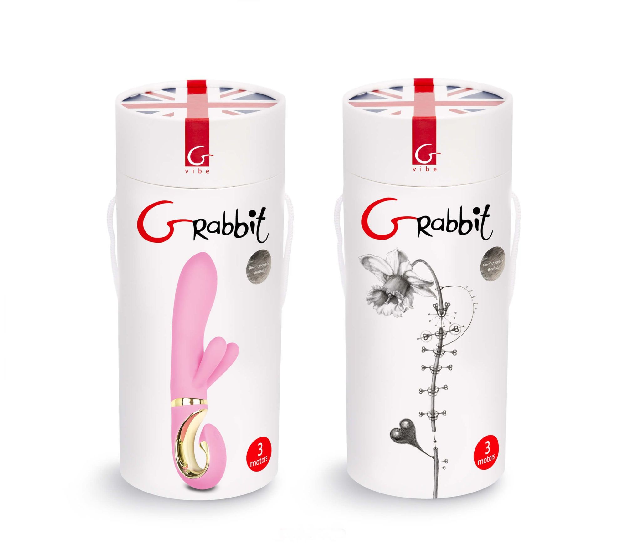вибромассажер рэббит gvibe grabbit, розовый в Севастополе