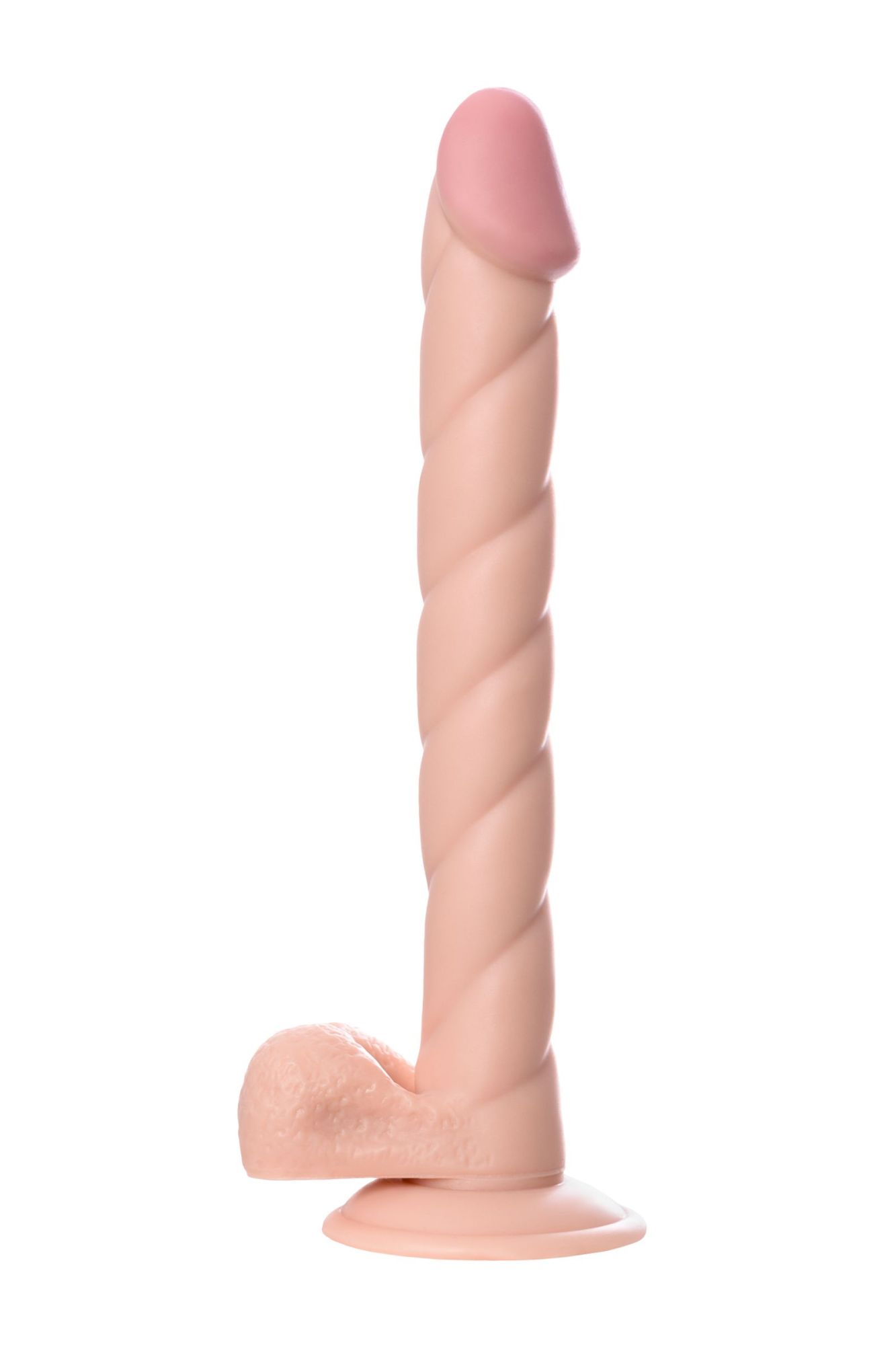 реалистичный фаллоимитатор toyfa realstick nude, pvc, телесный, 31,5 см в Севастополе