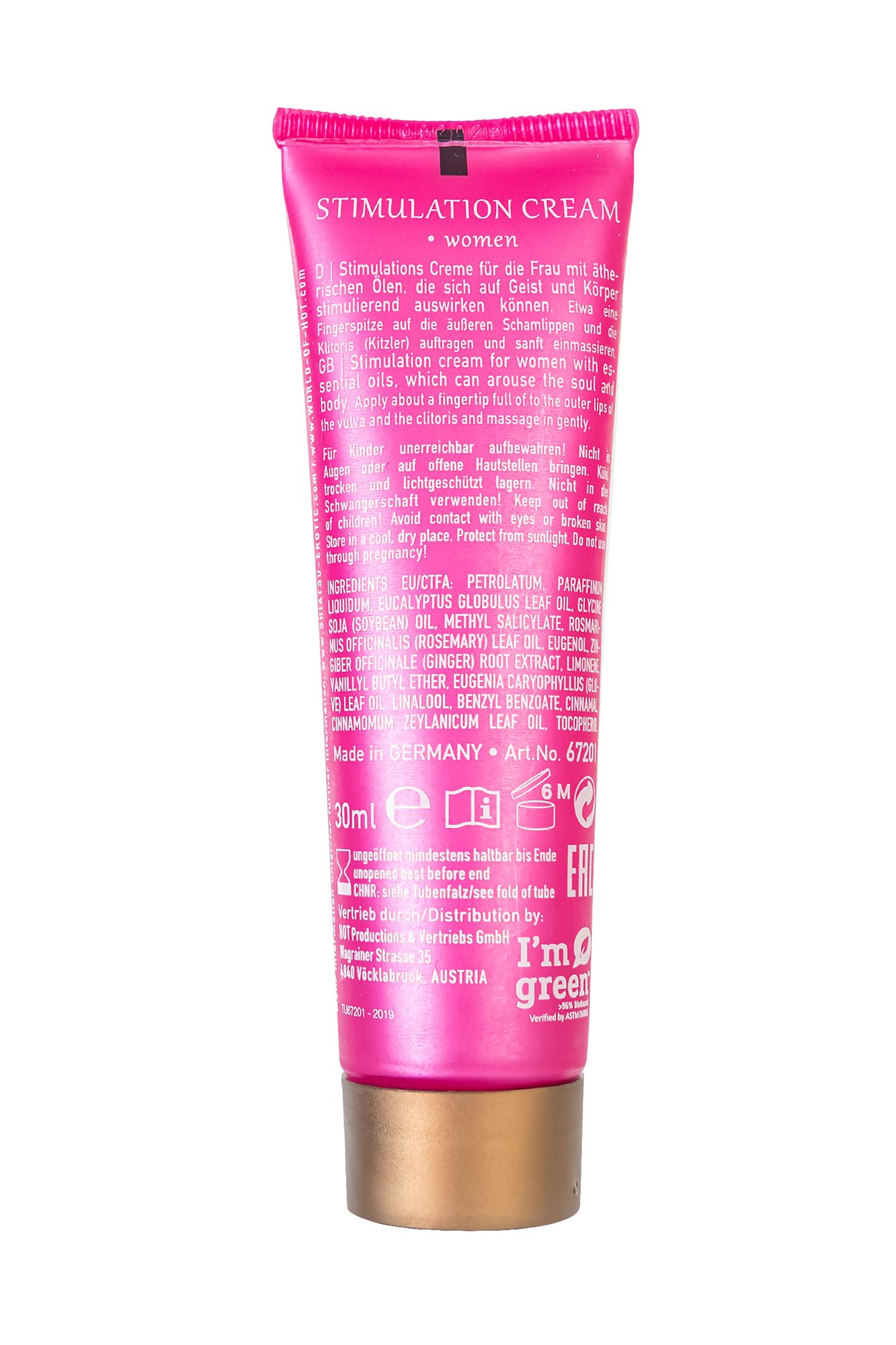 интимный крем stimulation cream  women 30 мл в Севастополе