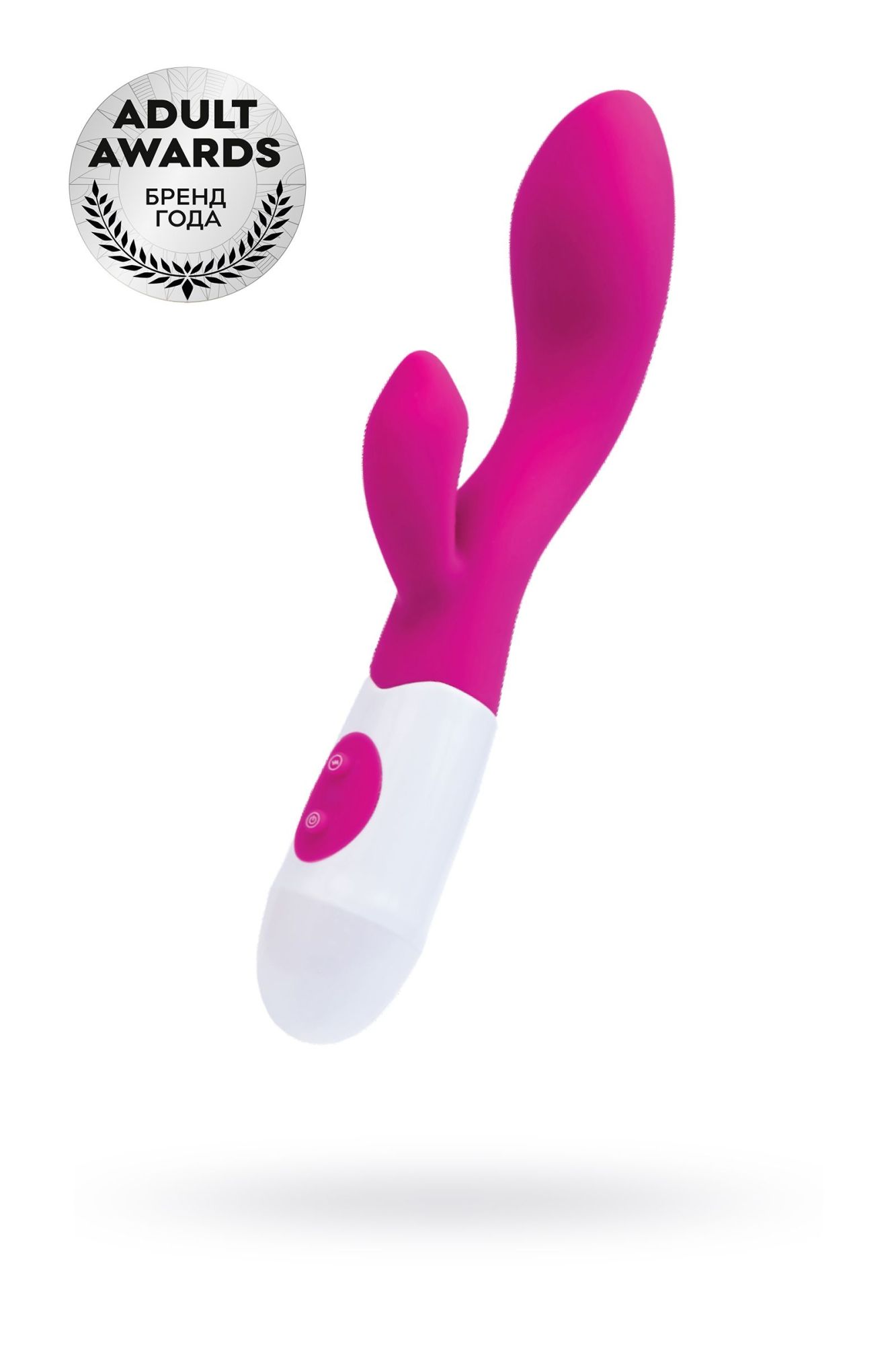 вибратор с клиторальным стимулятором toyfa a-toys fela, силикон, розовый, 20,5 см в Севастополе
