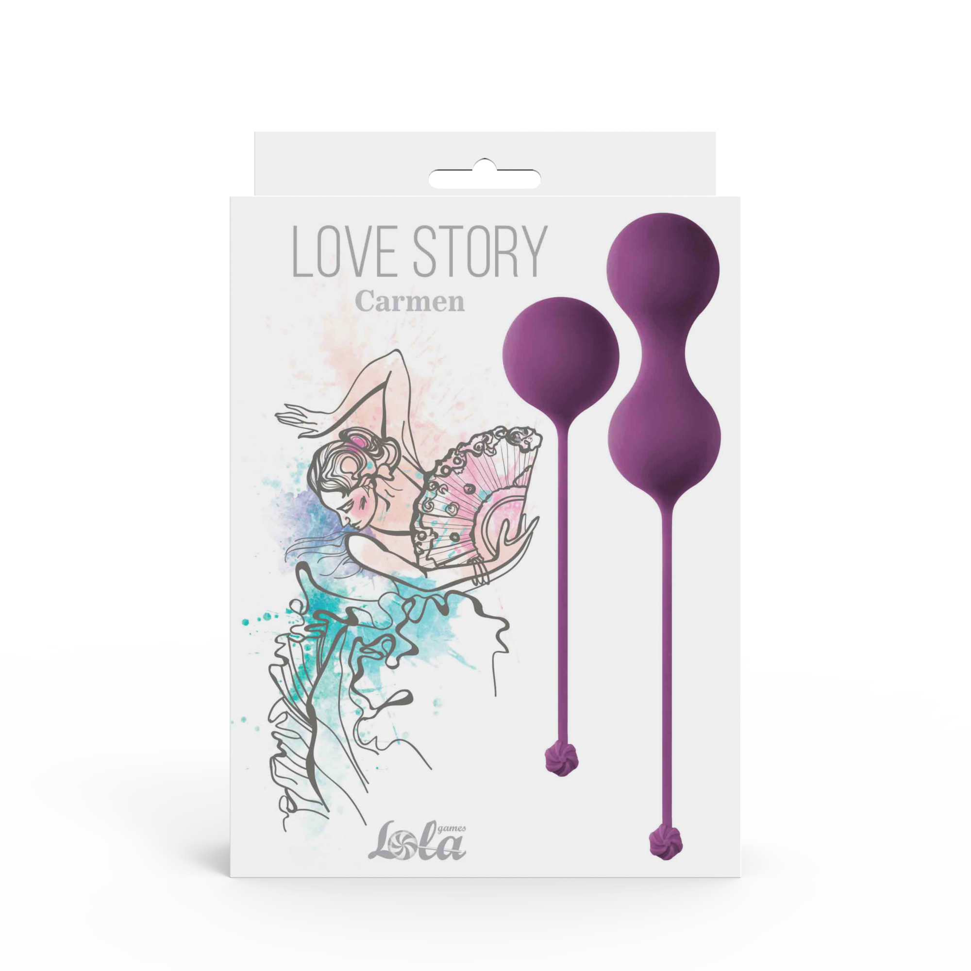 набор вагинальных шариков love story carmen lavender sunset 3011-03lola в Севастополе