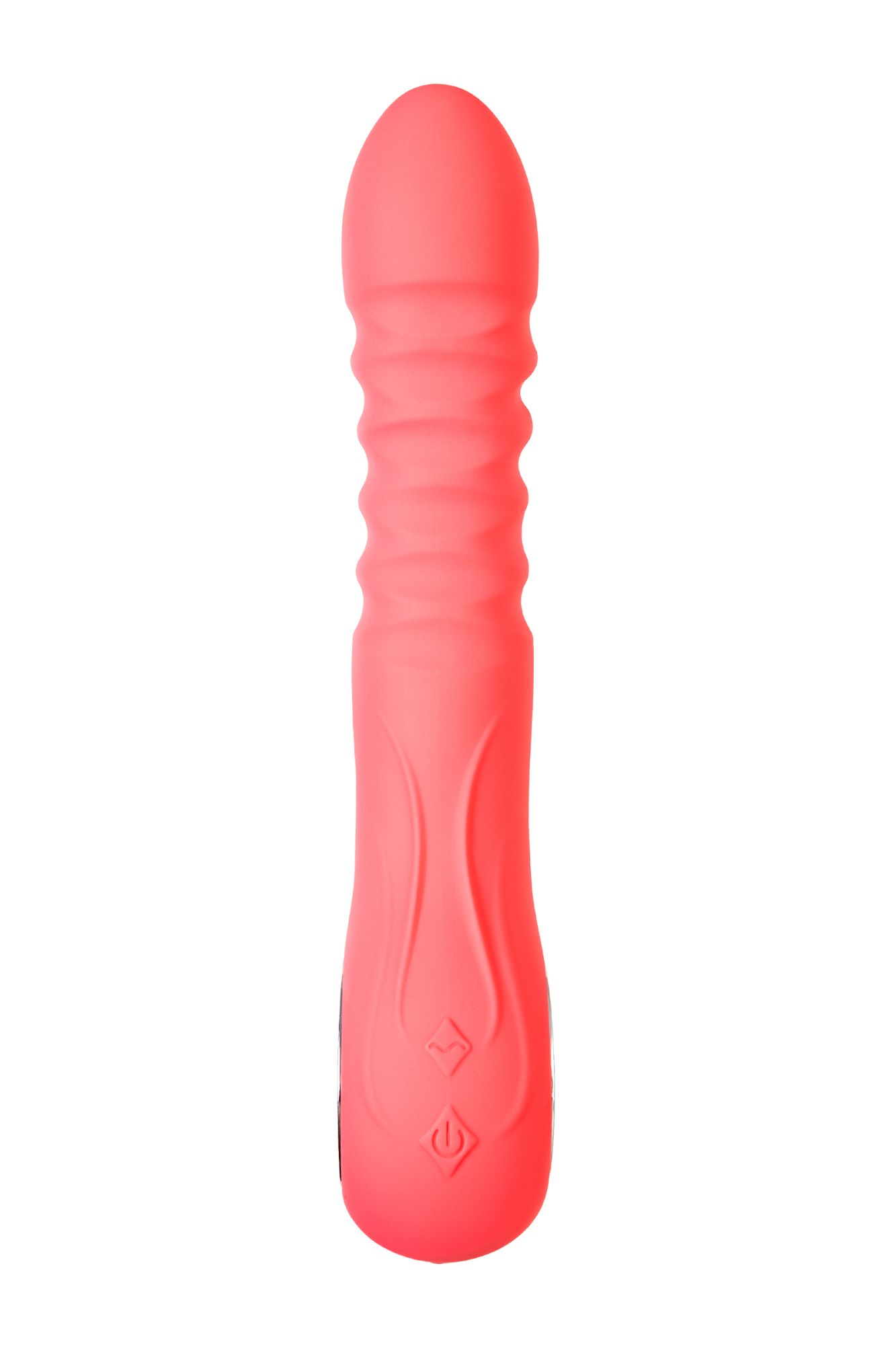 стимулятор с функцией up&down flovetta flox, силикон, коралловый, 21,5 см в Севастополе