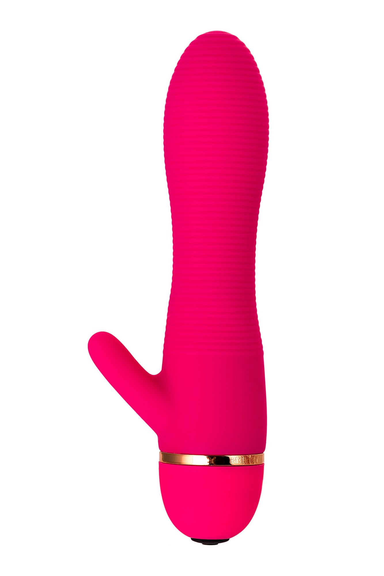 вибратор toyfa a-toys с клиторальным стимулятором, силикон, розовый, 15 см в Севастополе