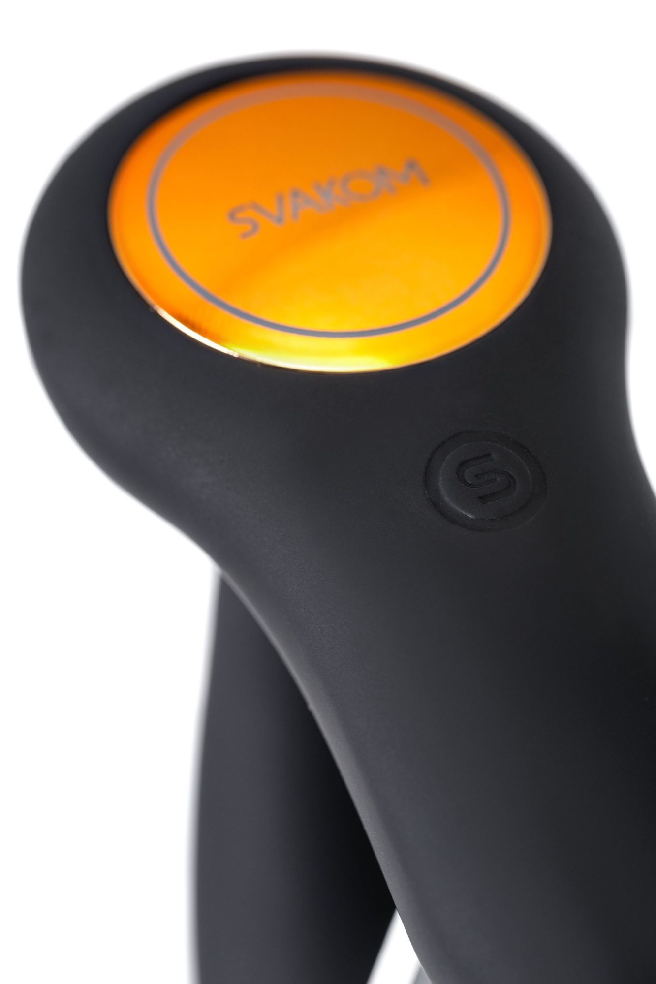 стимулятор простаты svakom vick neo, силикон, чёрный, 10 см в Севастополе