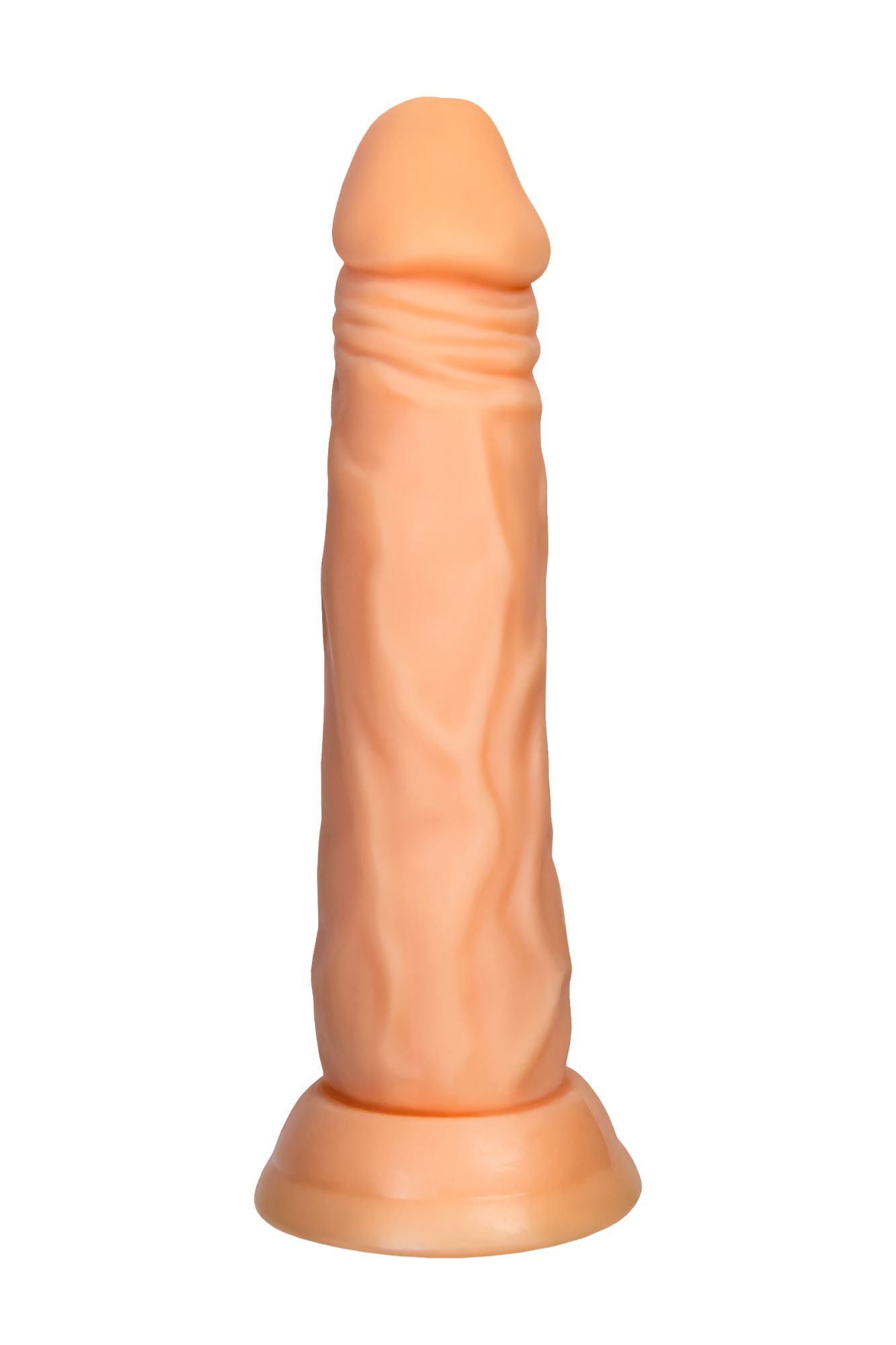 реалистичный фаллоимитатор a-toys by toyfa toon, tpe, телесный, 20 см в Севастополе