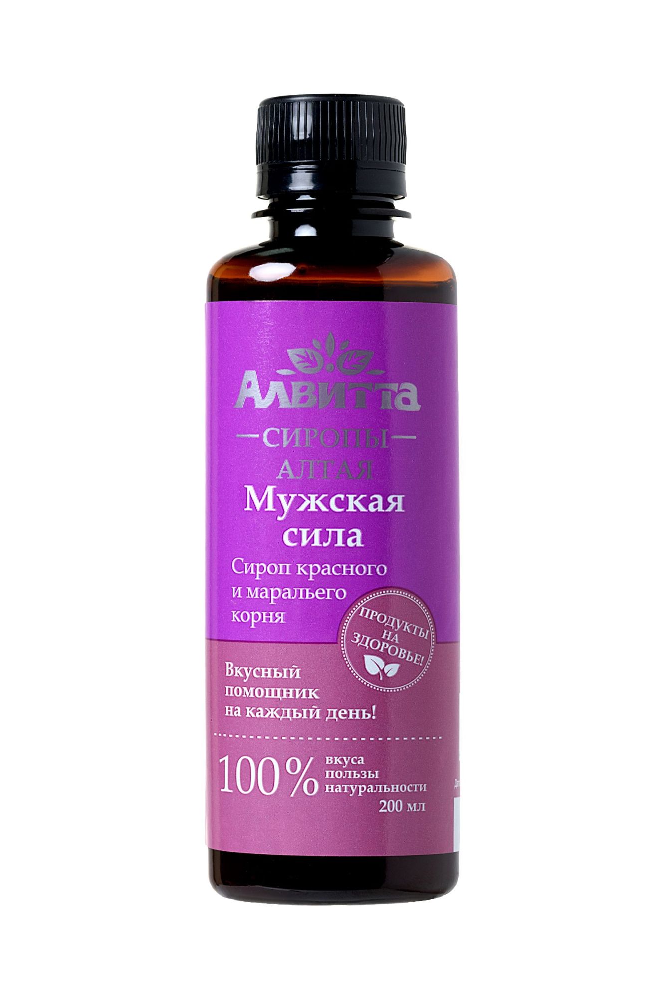 сироп красного и маральего корня «мужская сила» для мужчин, 200 мл в Севастополе