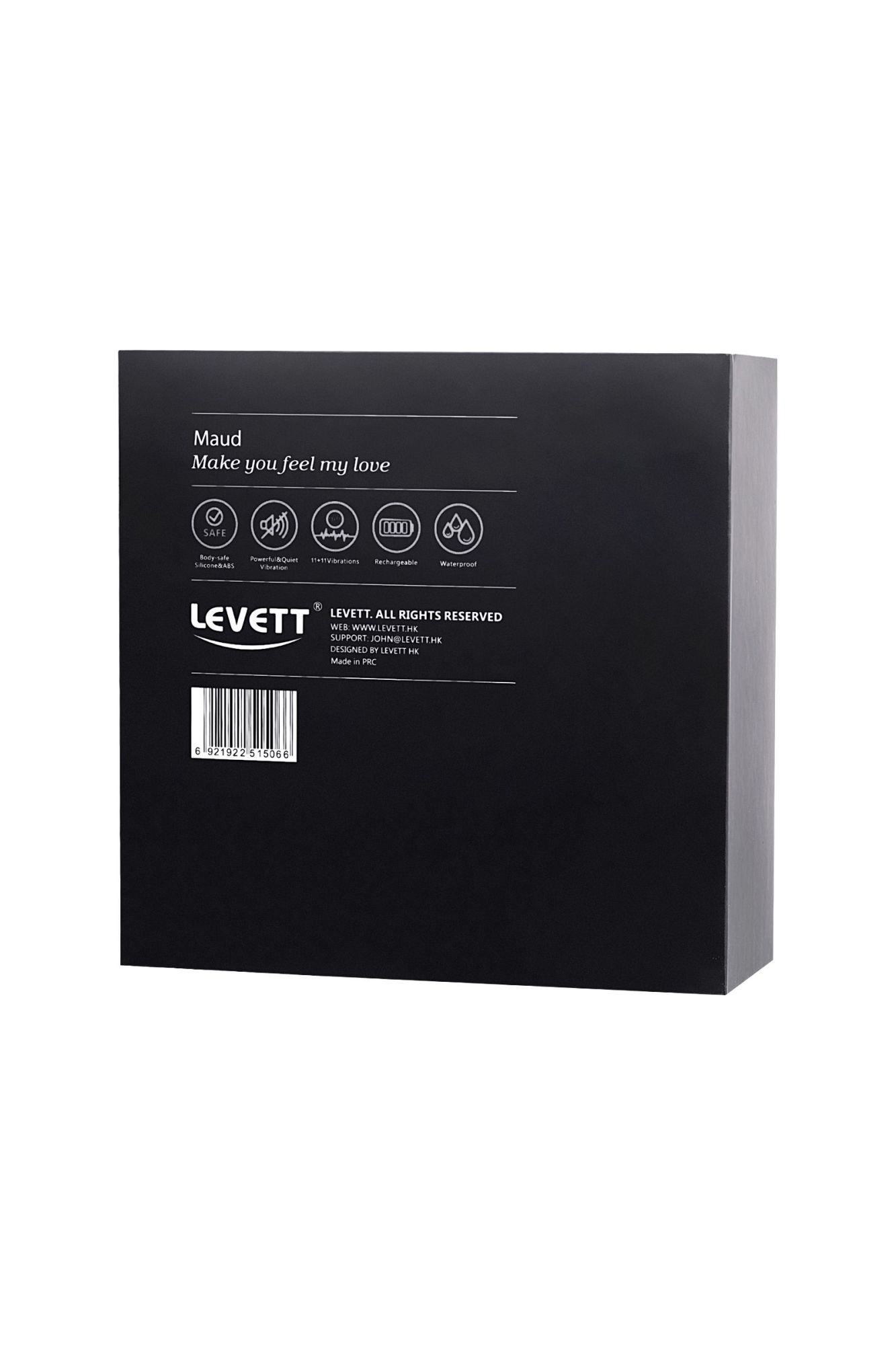 стимулятор простаты levett maud, силикон, черный, 15 см в Севастополе