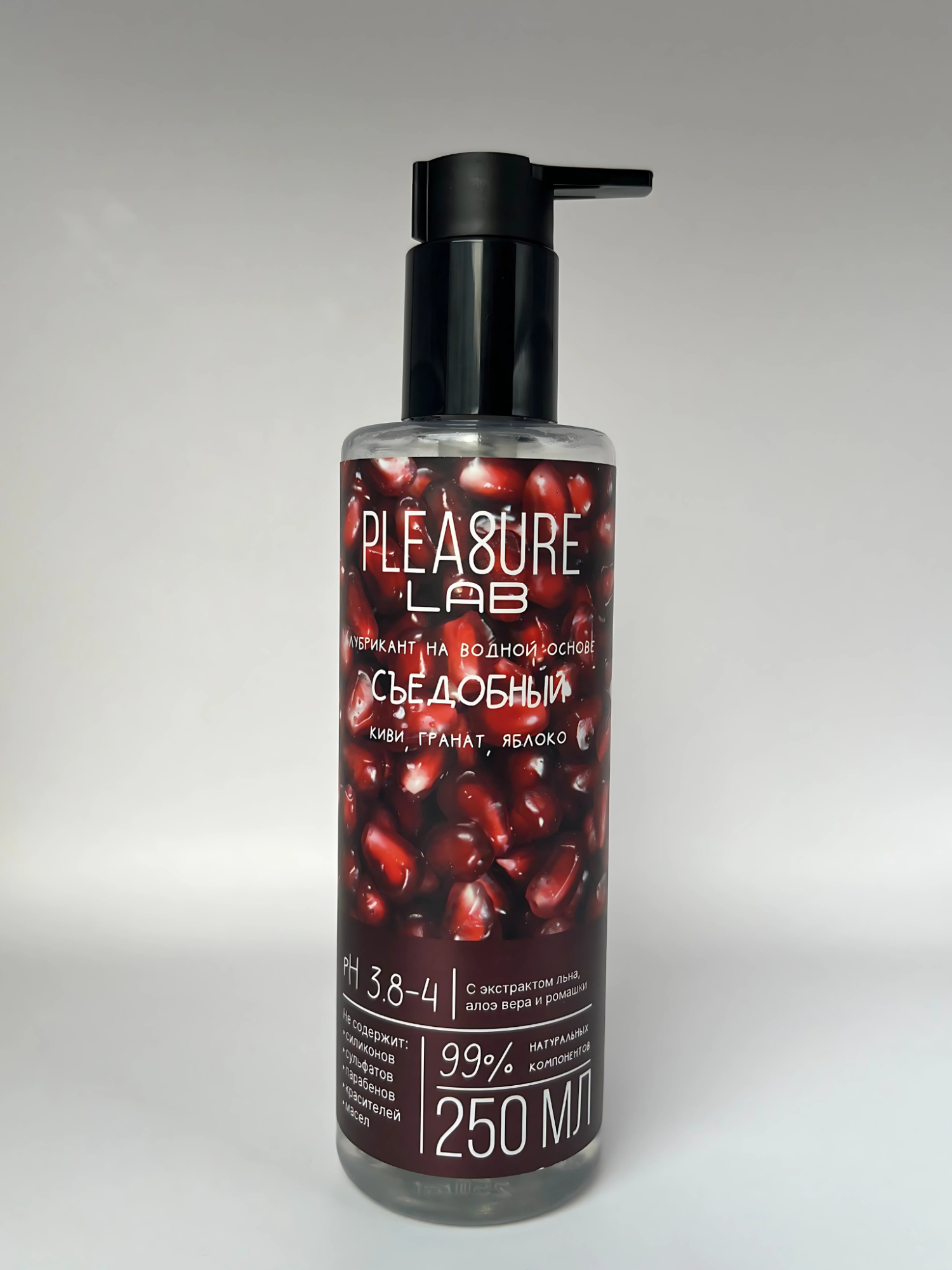 съедобный лубрикант на водной основе pleasure lab киви, гранат, яблоко 1182-02lab в Севастополе