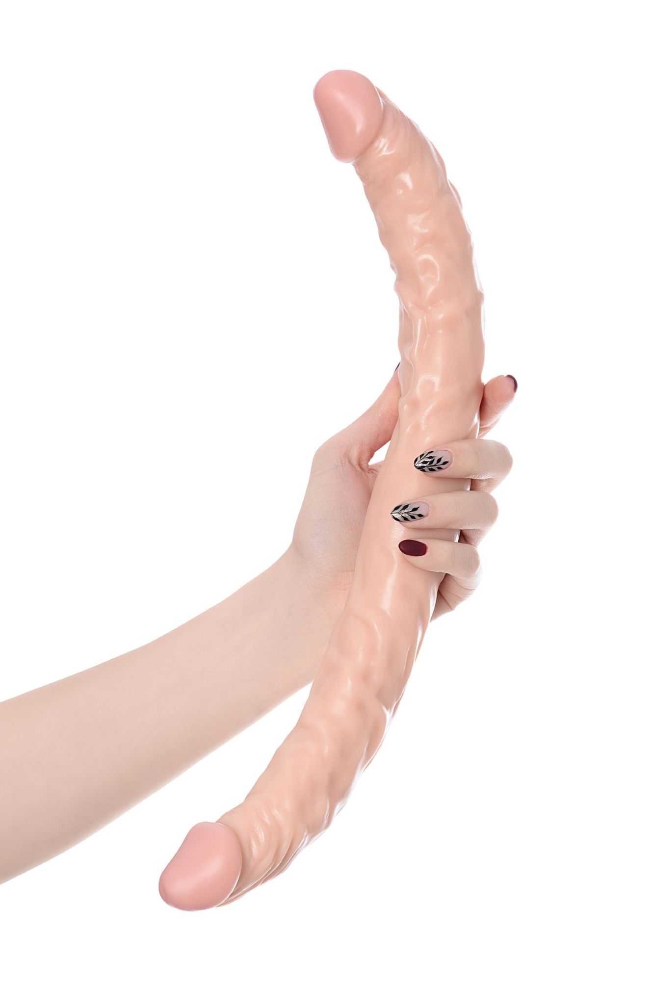 двусторонний фаллоимитатор toyfa realstick nude реалистичный, pvc, телесный, 42,5 см в Севастополе