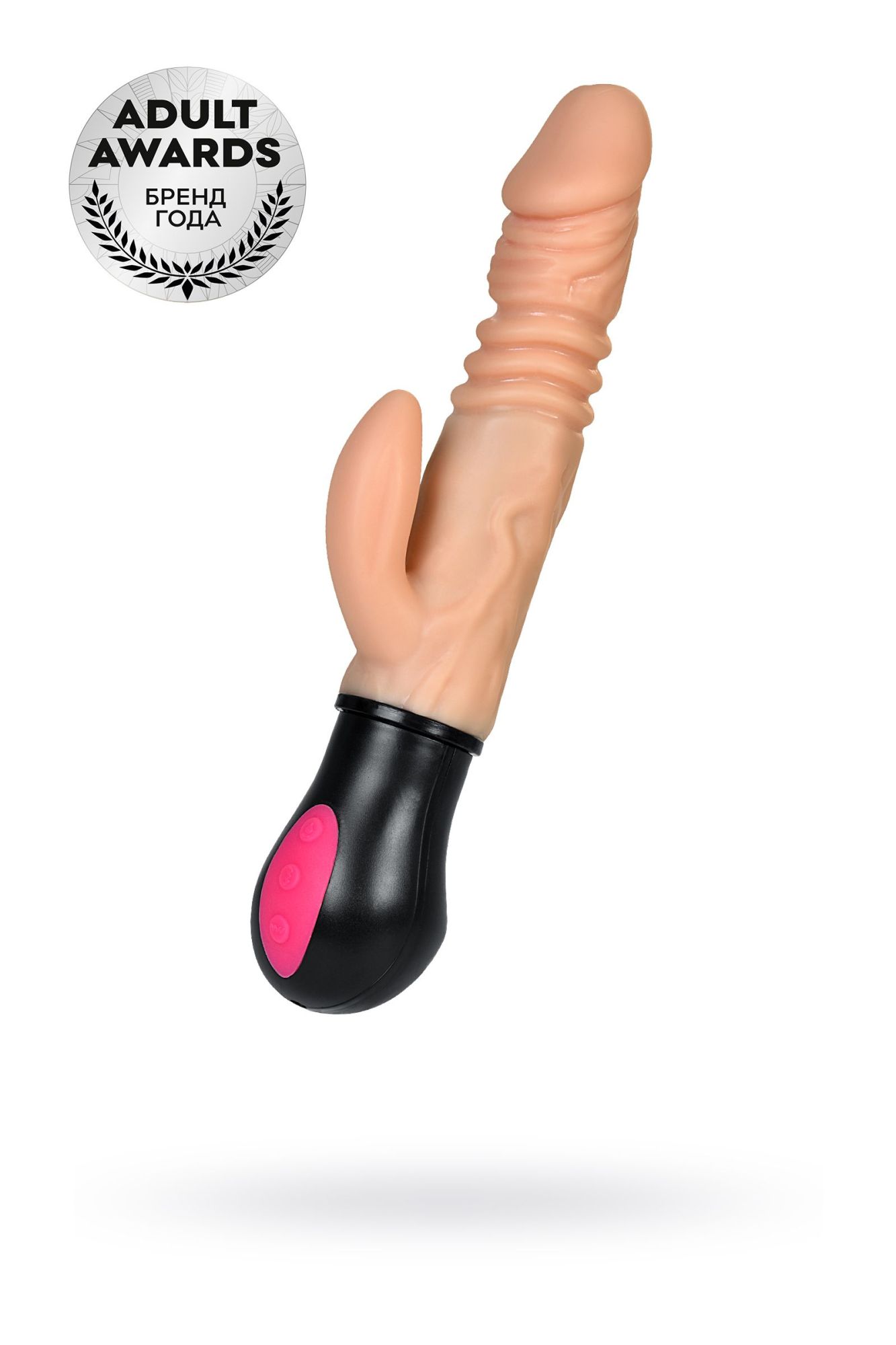 реалистичный вибратор toyfa a-toys hot shot с функцией up-down, tpe, телесный, 24,2 см в Севастополе