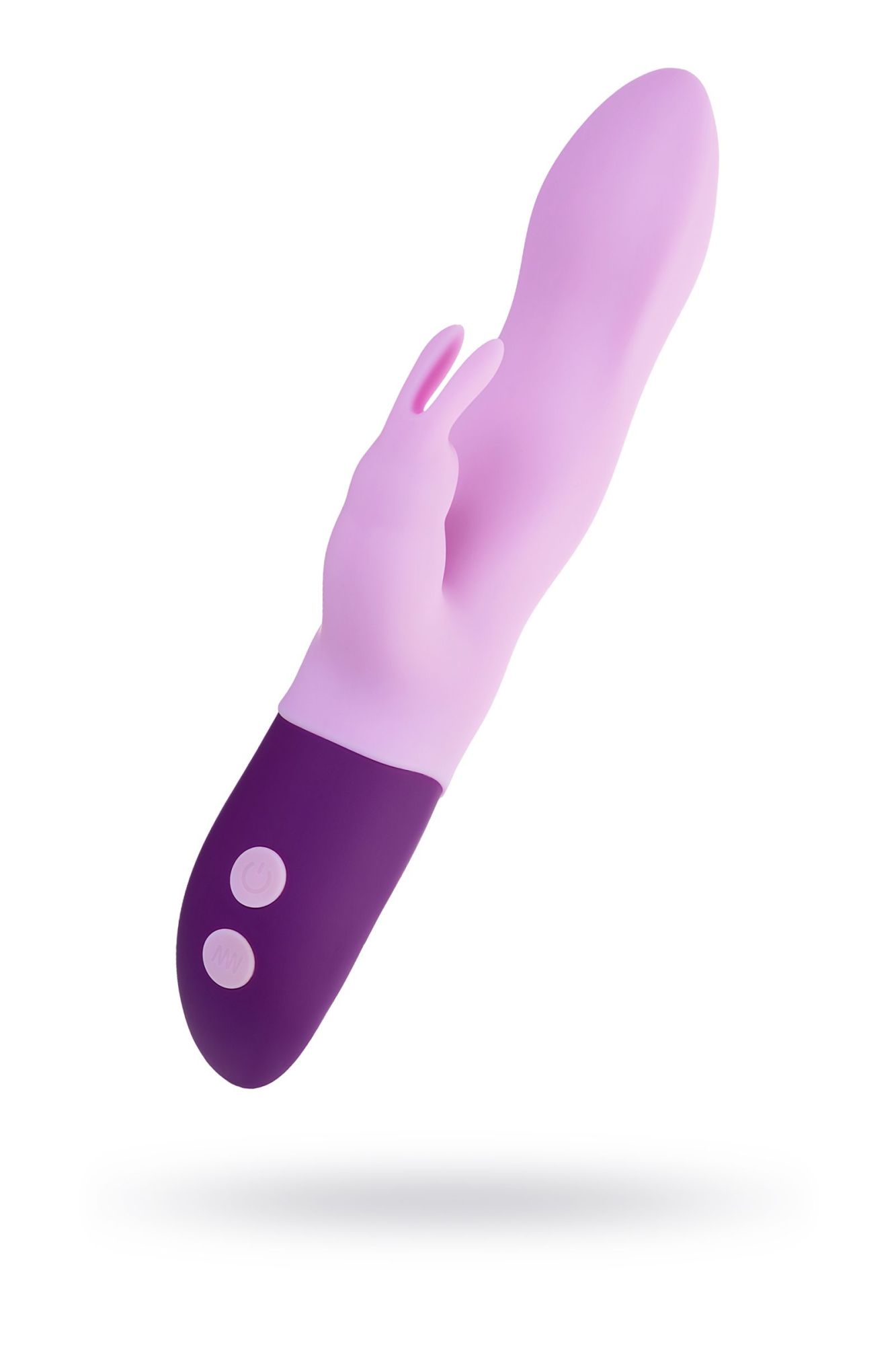 нереалистичный вибратор love to love hello rabbit, силикон, фиолетовый, 24,5 см. в Севастополе