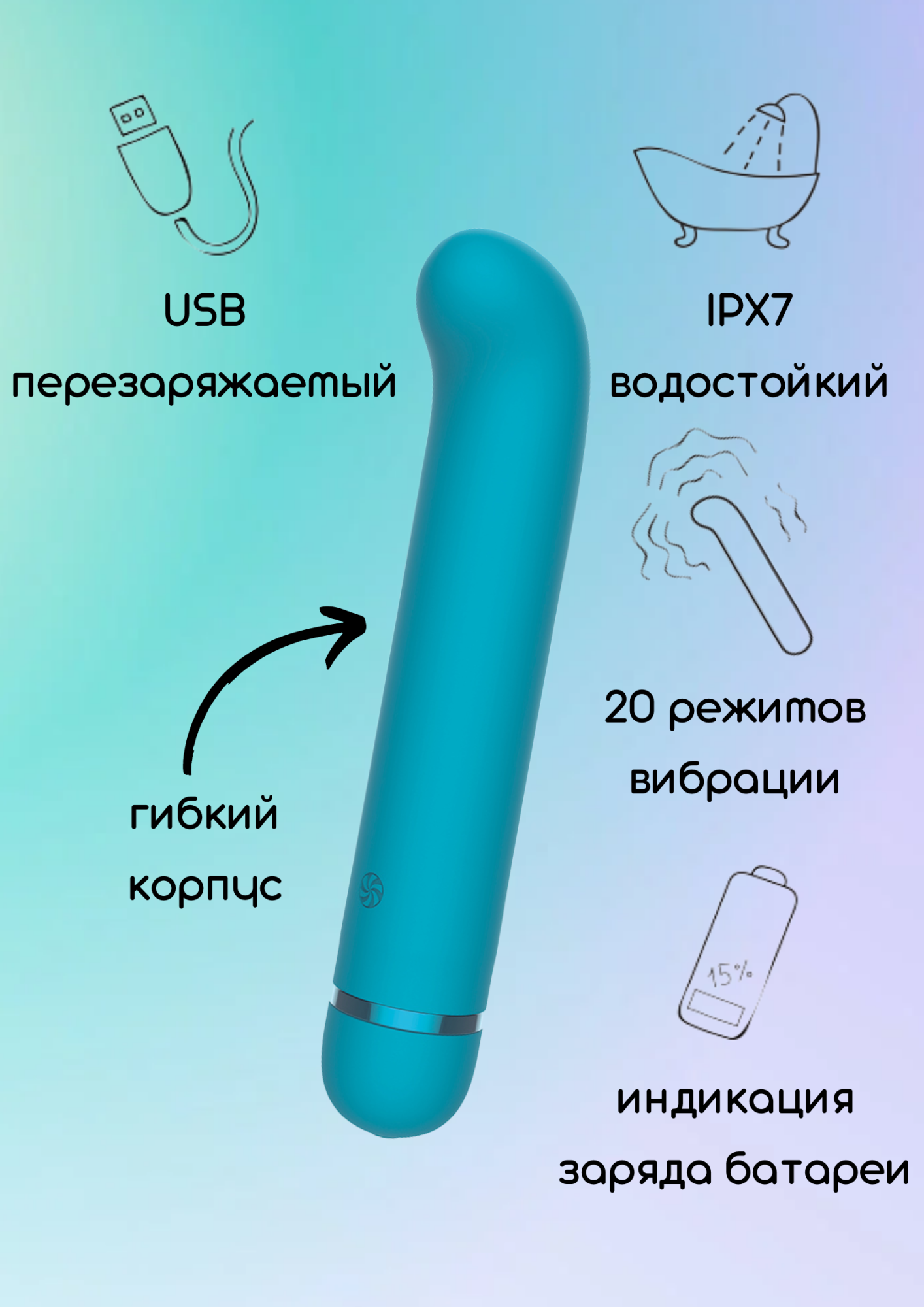 перезаряжаемый вибратор fantasy flamie blue 7912-03lola в Севастополе