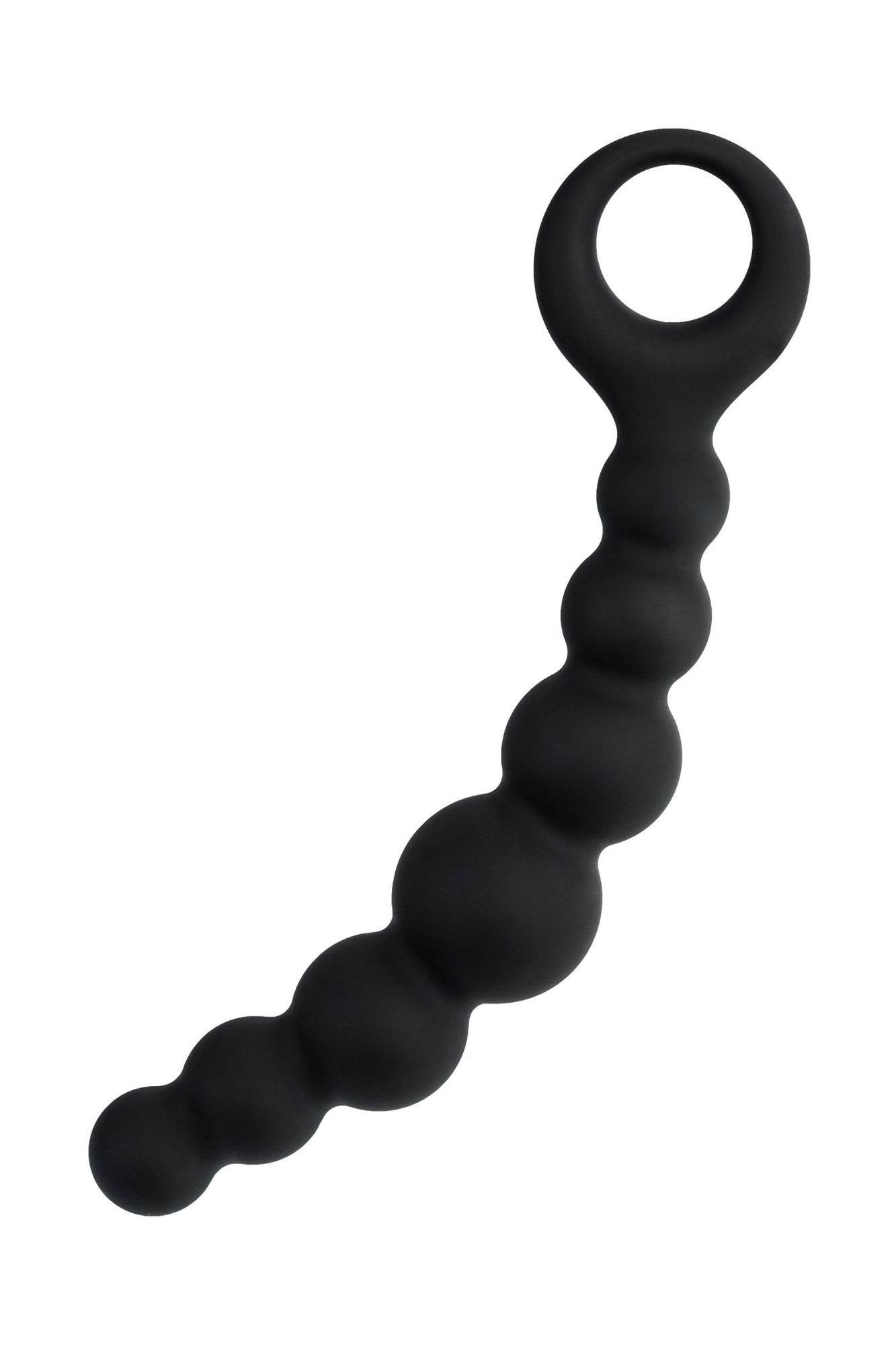 анальный стимулятор popo pleasure by toyfa carina, водонепроницаемый, силикон, черный, 19 см, ø 3 см в Севастополе
