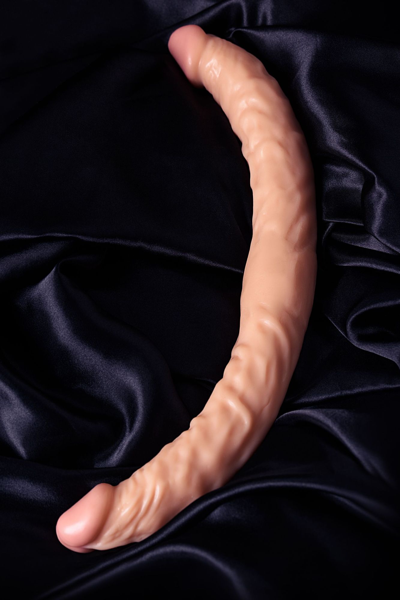 двусторонний фаллоимитатор toyfa realstick nude реалистичный, pvc, телесный, 42,5 см в Севастополе