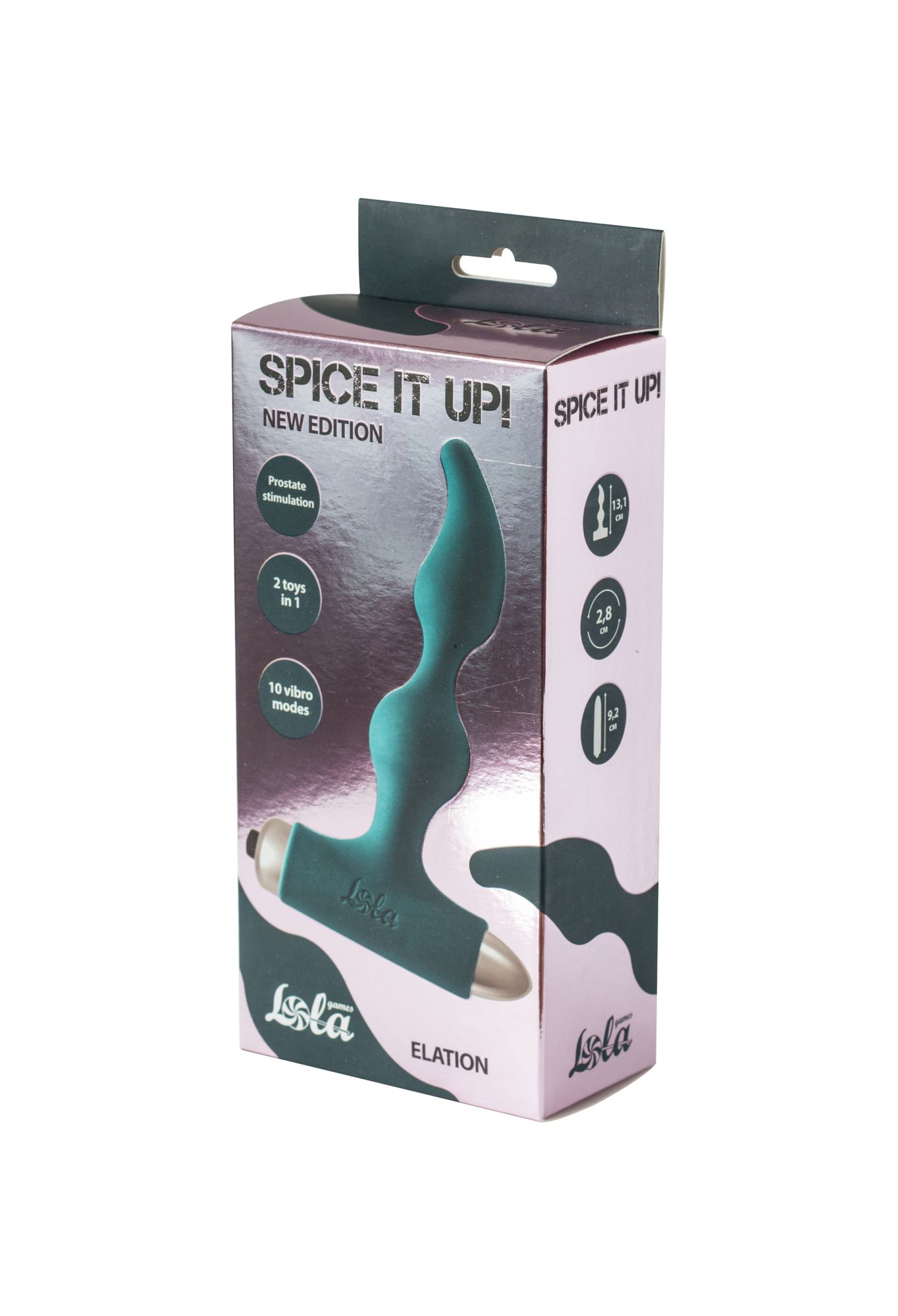 анальная пробка с вибрацией spice it up new edition elation dark green 8018-02lola в Севастополе