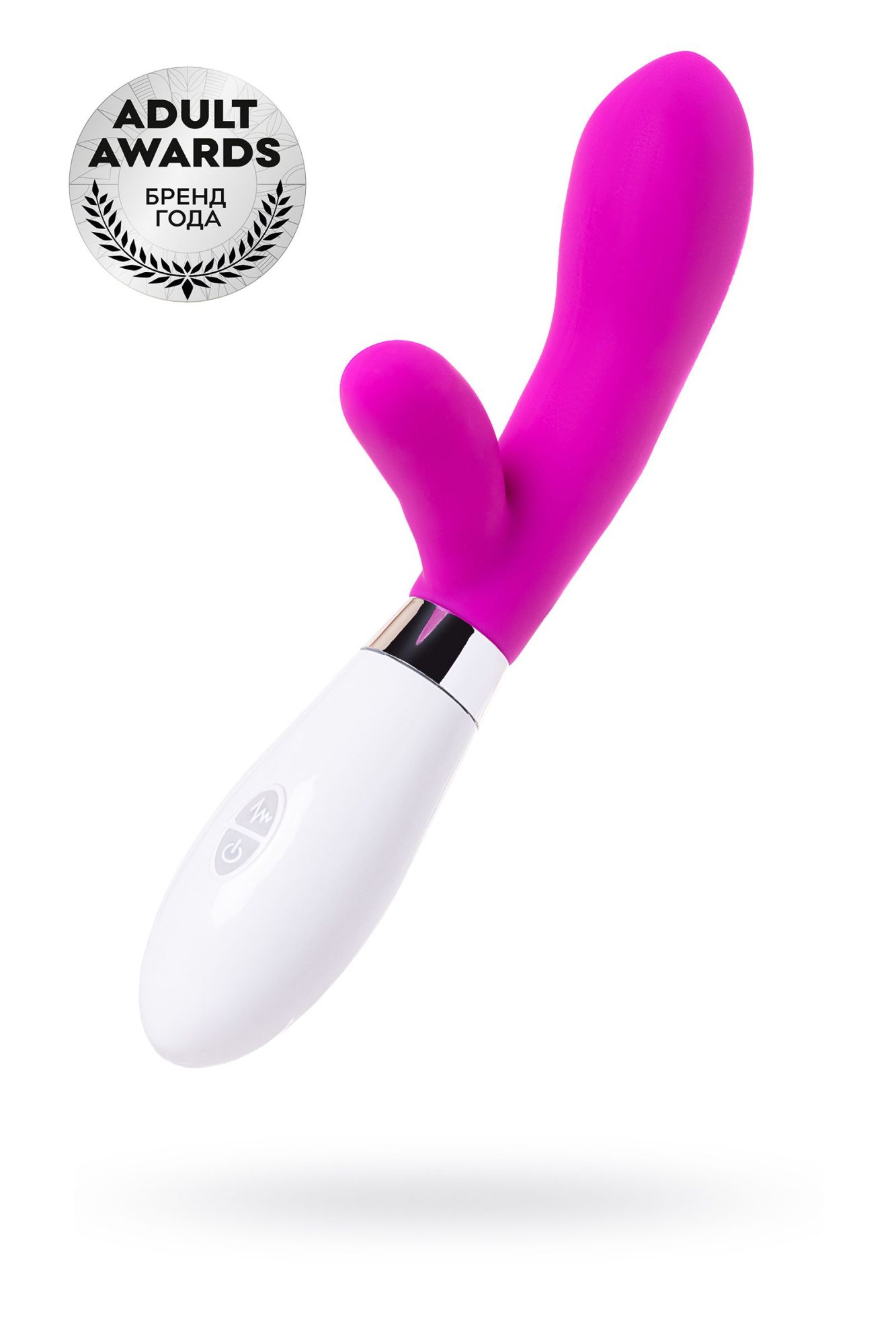 вибратор с клиторальным стимулятором toyfa a-toys mady, силикон, розовый, 20,4 см в Севастополе