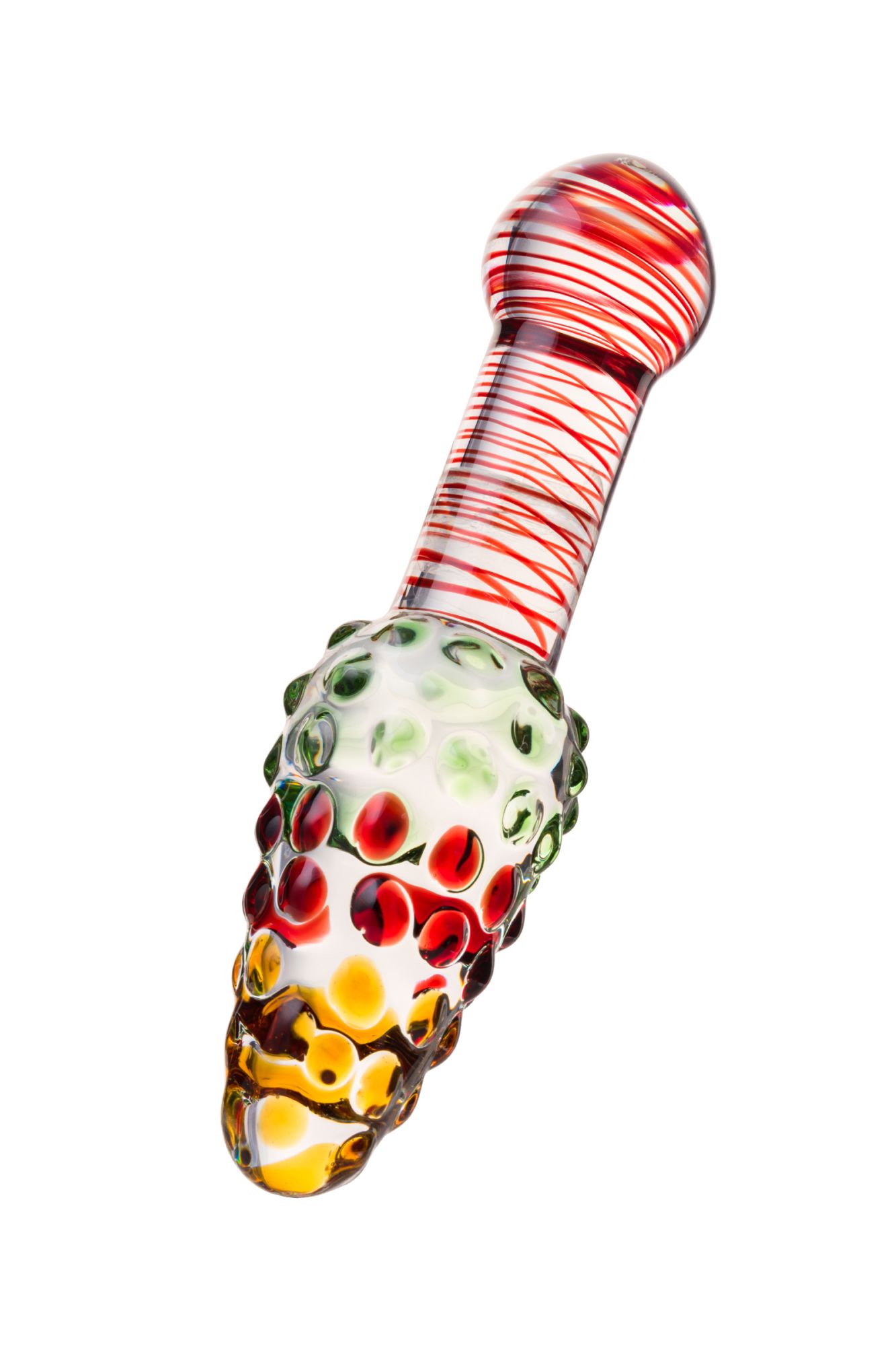 двусторонний фаллоимитатор sexus glass, стекло, прозрачный, 17,5 см в Севастополе