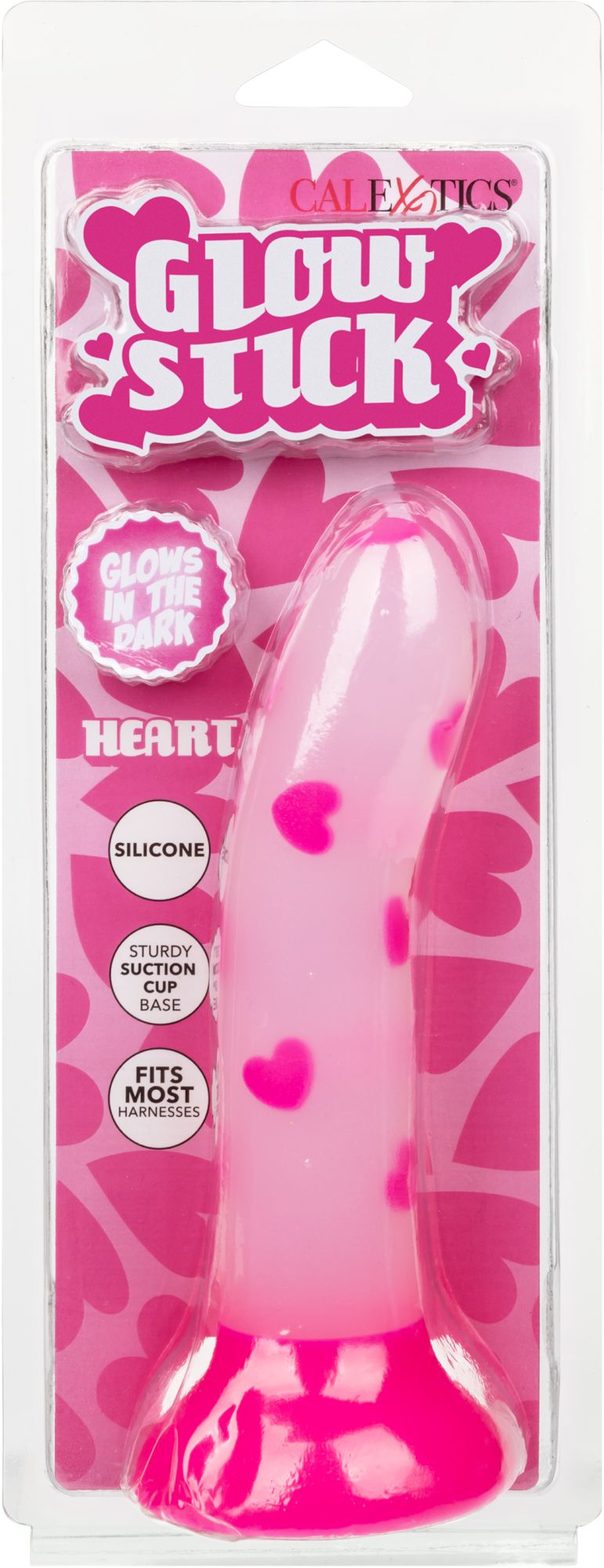 светящийся фаллоимитатор glow stick heart в Севастополе