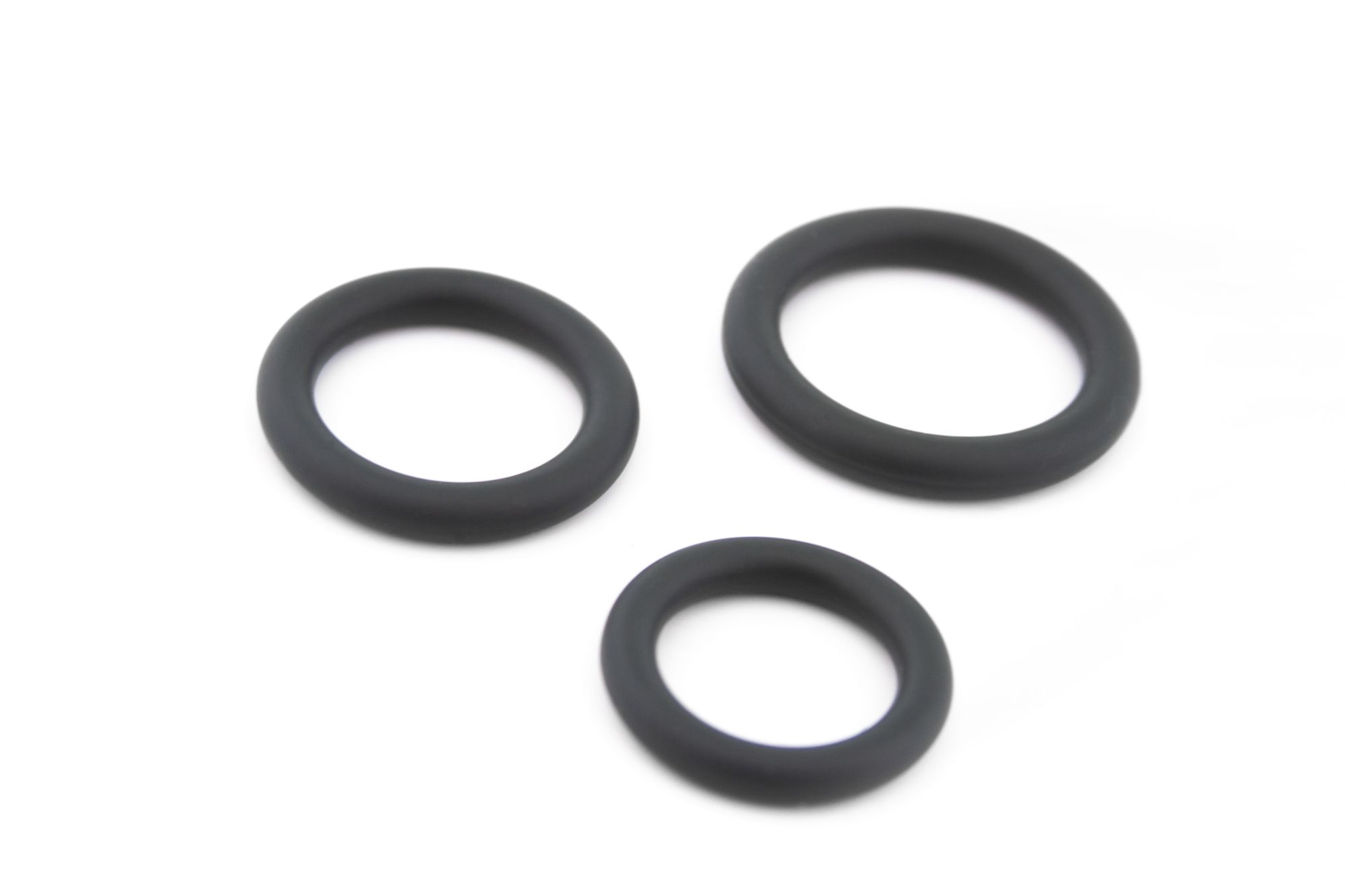 набор из трех эрекционных колец no.25 - cockring set - grey в Севастополе