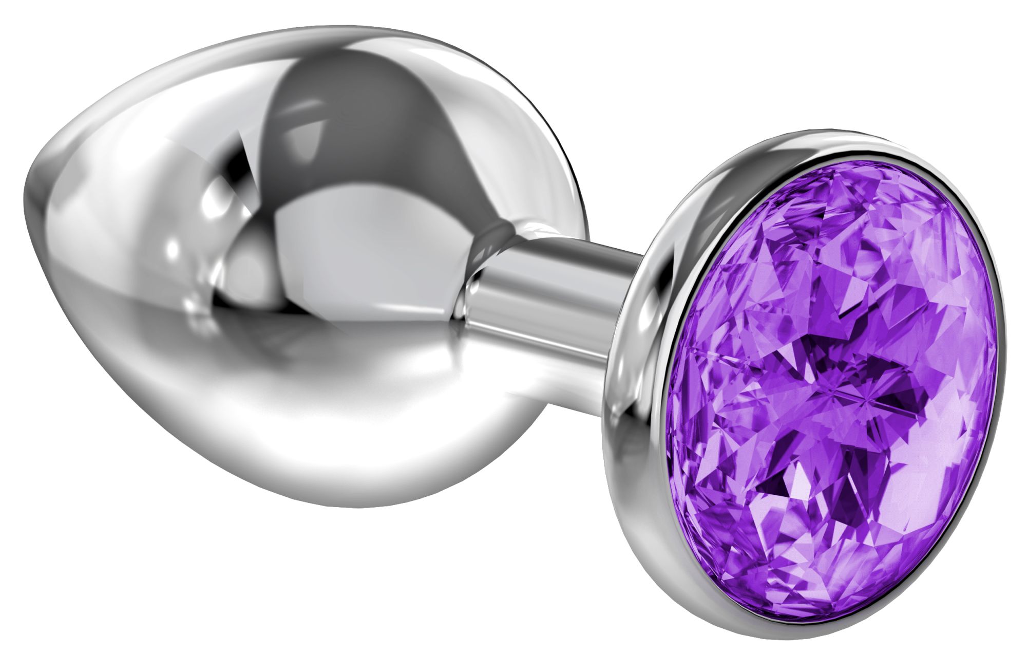анальная пробка diamond purple sparkle large 4010-05lola в Севастополе