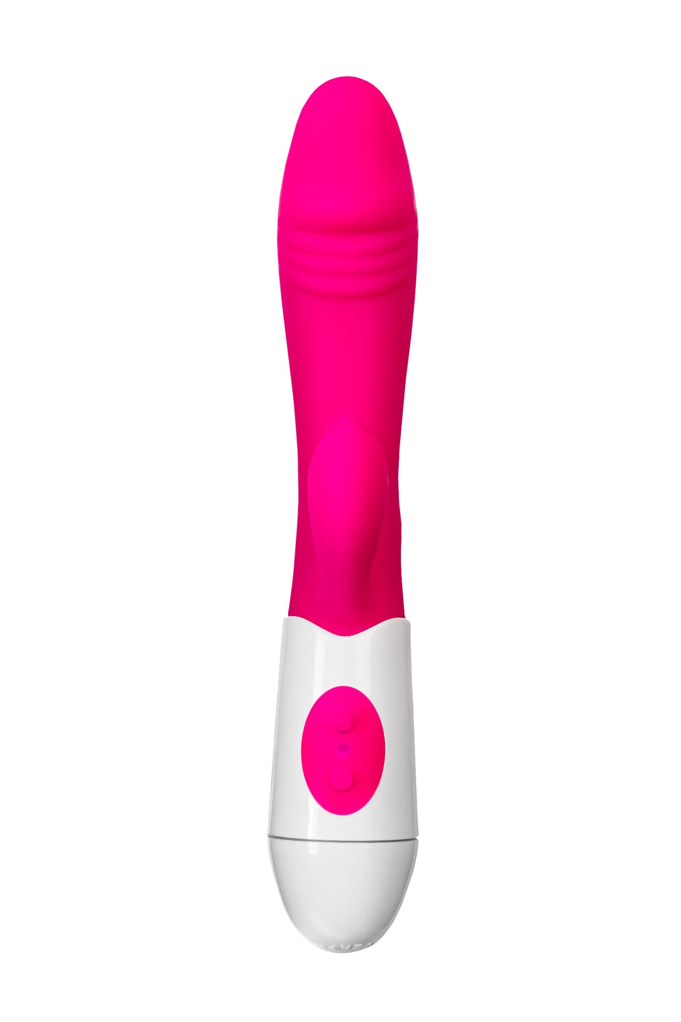 вибратор с клиторальным стимулятором toyfa a-toys area, силикон, розовый, 19,5 см в Севастополе