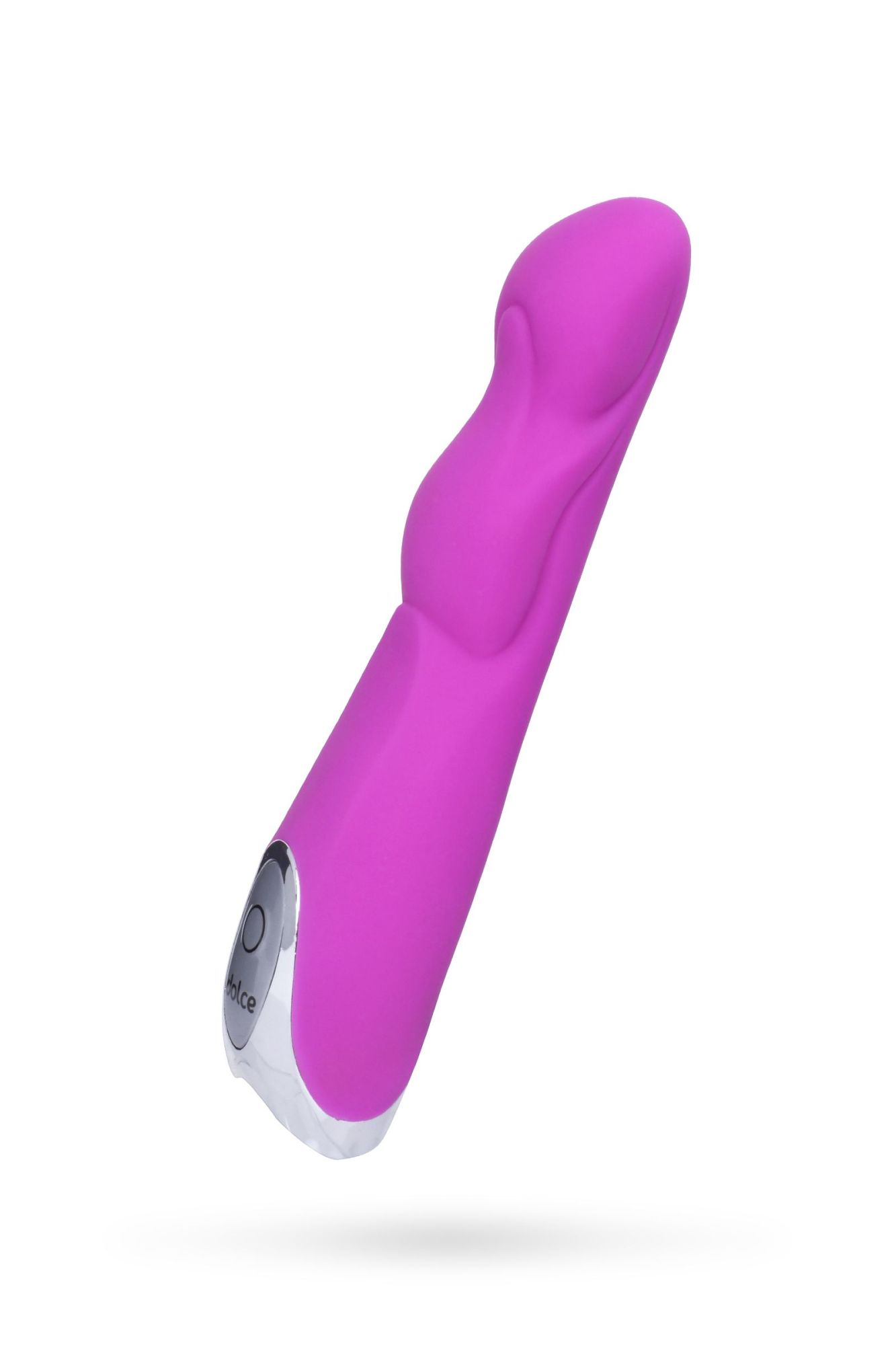 вибратор toyfa dolce leo, силикон, розовый, 16,5см в Севастополе