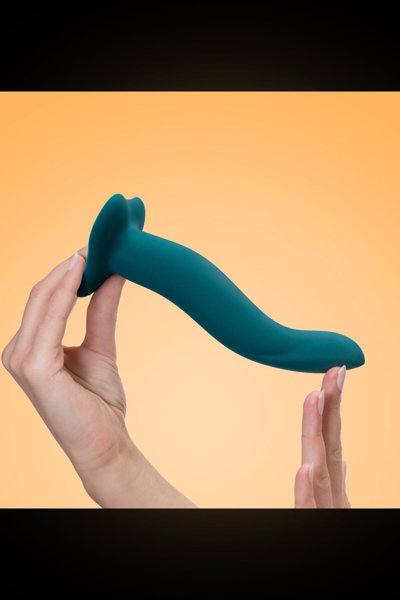 фаллоимитатор fun factory limba flex m, силикон, сине-зелёный, 19 см в Севастополе