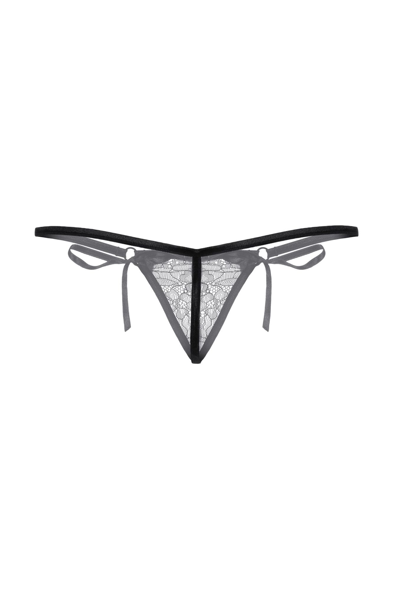 Эротическое стринги на завязках softline collection, черный, s/l в Севастополе