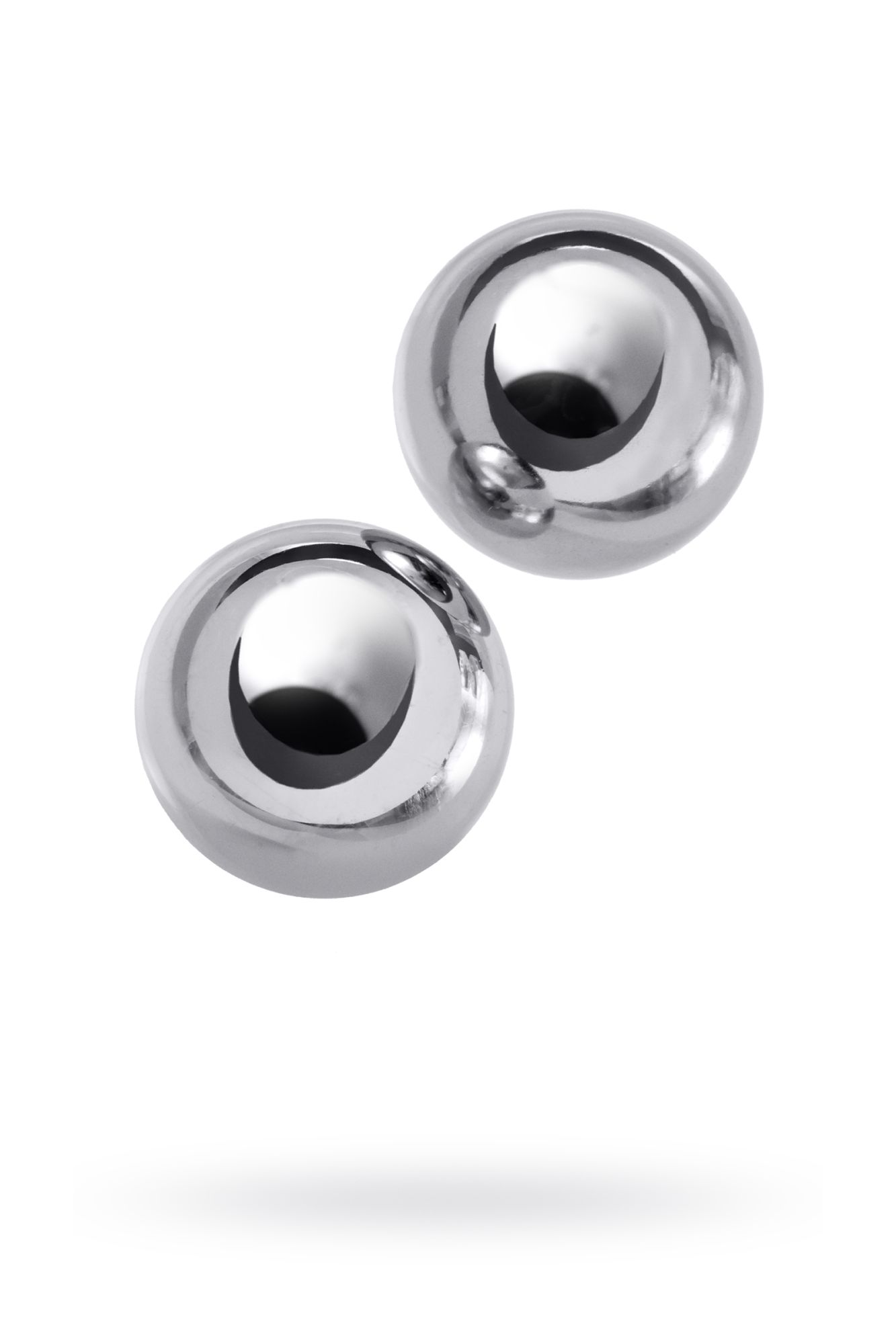вагинальные шарики metal by toyfa, металл, серебряные, ø 2,5 см в Севастополе