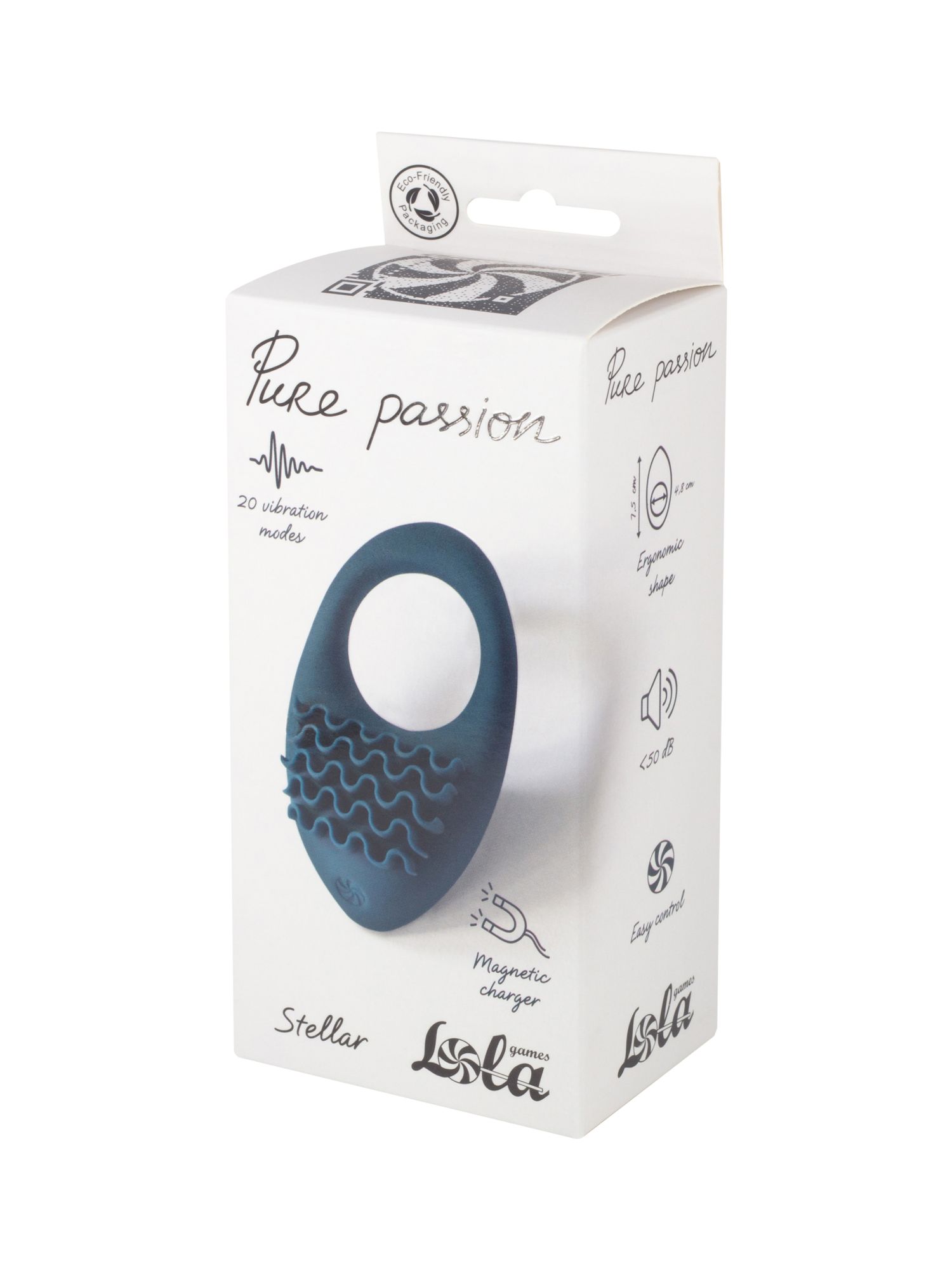 перезаряжаемое эрекционное виброкольцо pure passion stellar green 1501-03lola в Севастополе