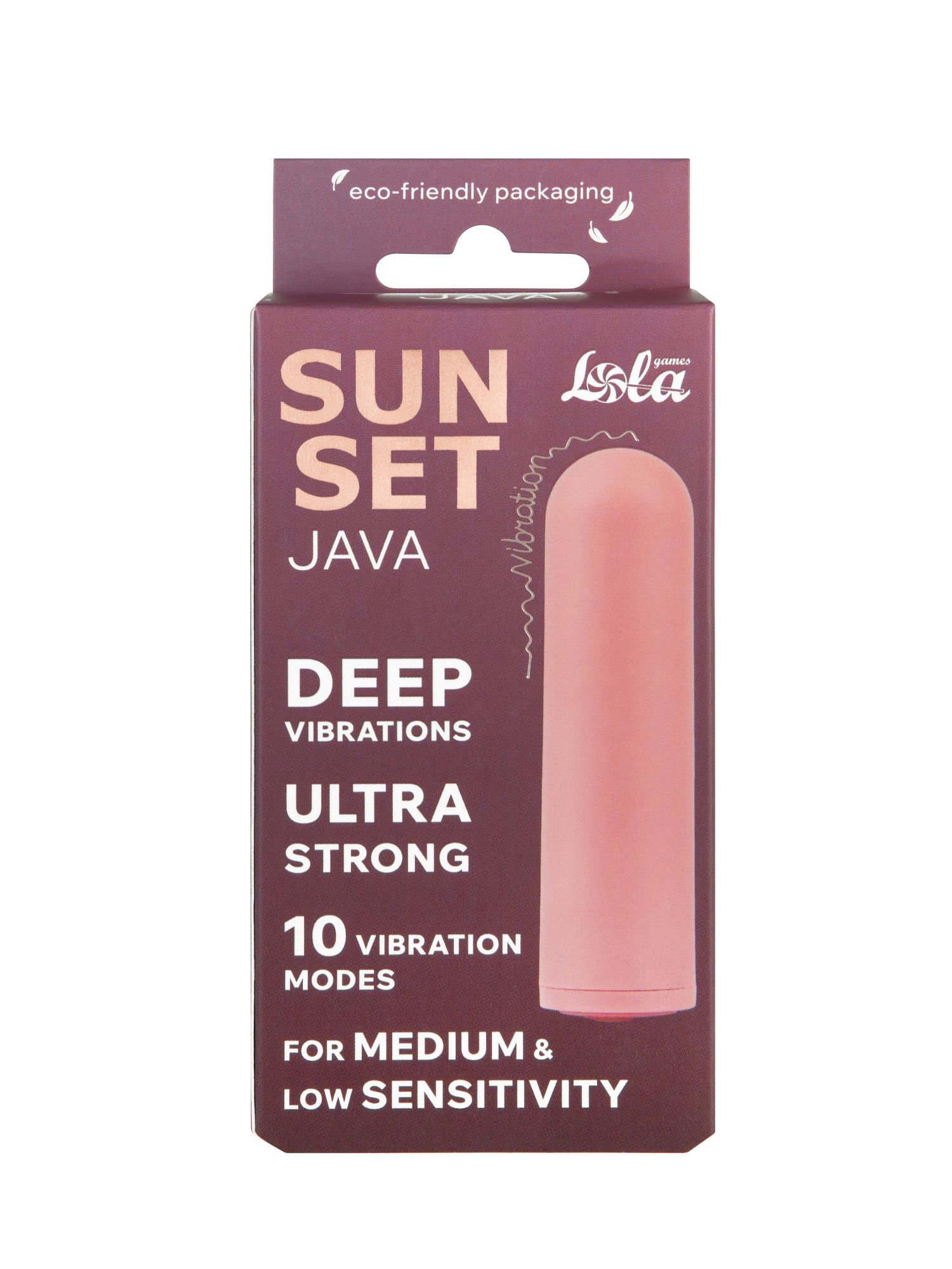 перезаряжаемая вибропуля java sunset pink 9705-02lola в Севастополе