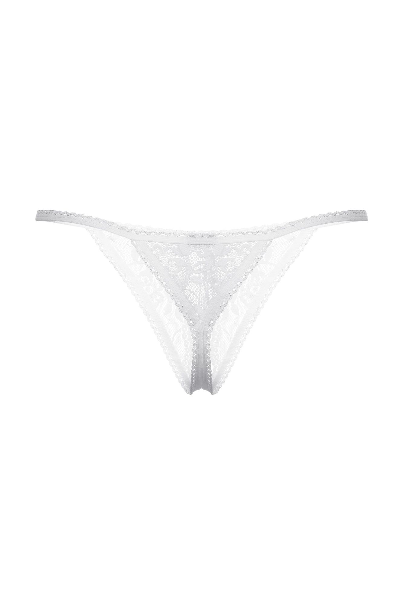 Эротическое стринги открытые softline collection, белый, s/l в Севастополе